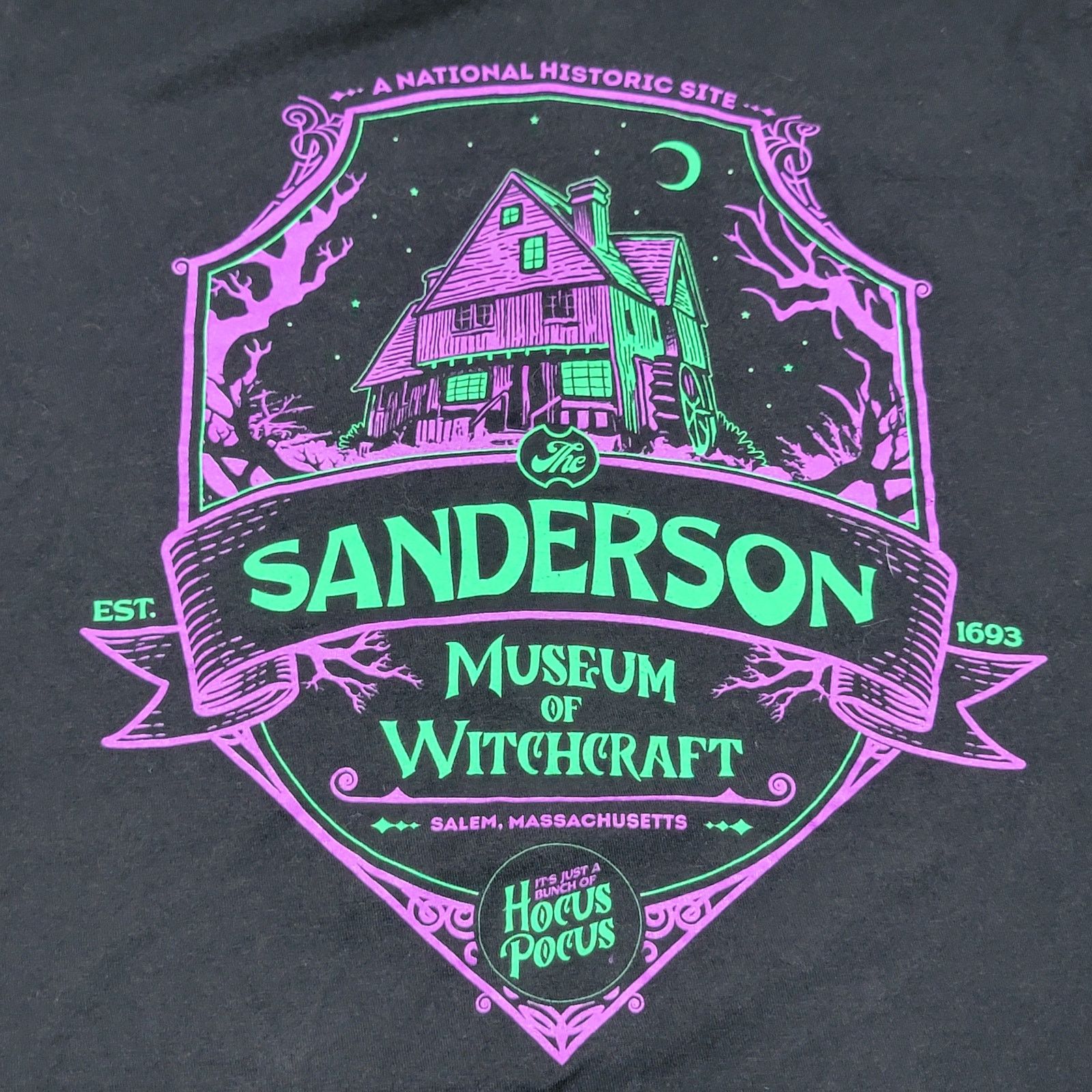 Disney Disney Hocus Pocus Unisex Tee "Sanderson Museum" - Medium Size M / US 6-8 / IT 42-44 - 2 Thumbnail