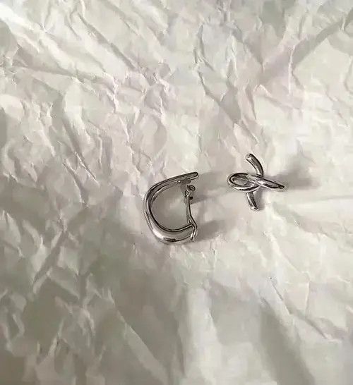 Jewelry Retro punk ear clips （1pairs） Size ONE SIZE - 2 Thumbnail