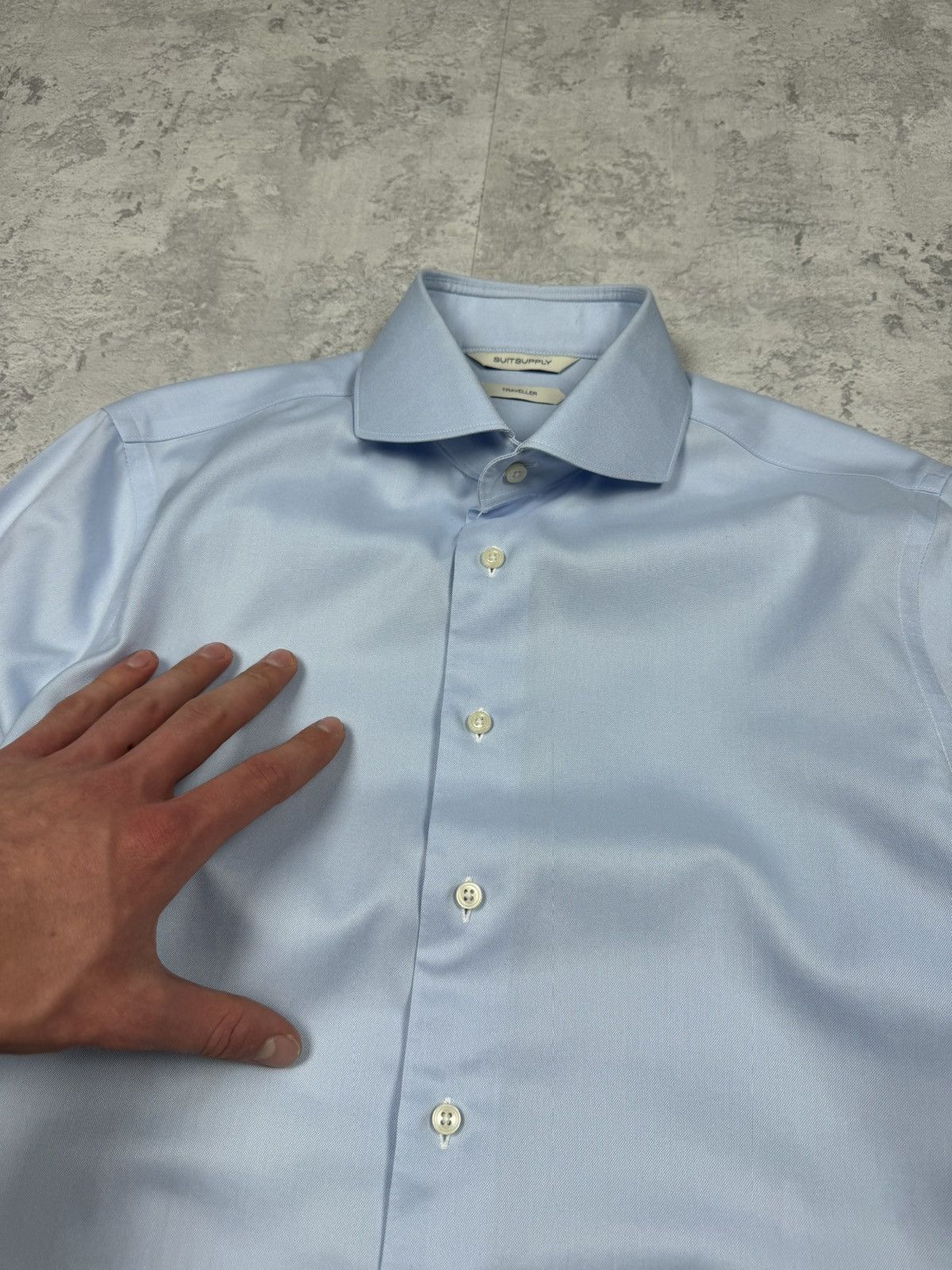 Suitsupply Suitsupply Shirt Button Up Size 38 Size US M / EU 48-50 / 2 - 6 Thumbnail