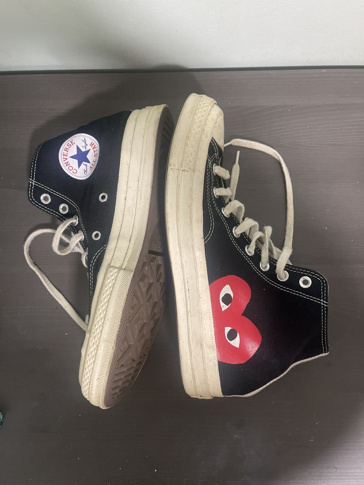 Comme des Garcons Comme Des Garçons x Converse - Black, Size 9 (Lightly Worn) Size US 9 / EU 42 - 7 Thumbnail