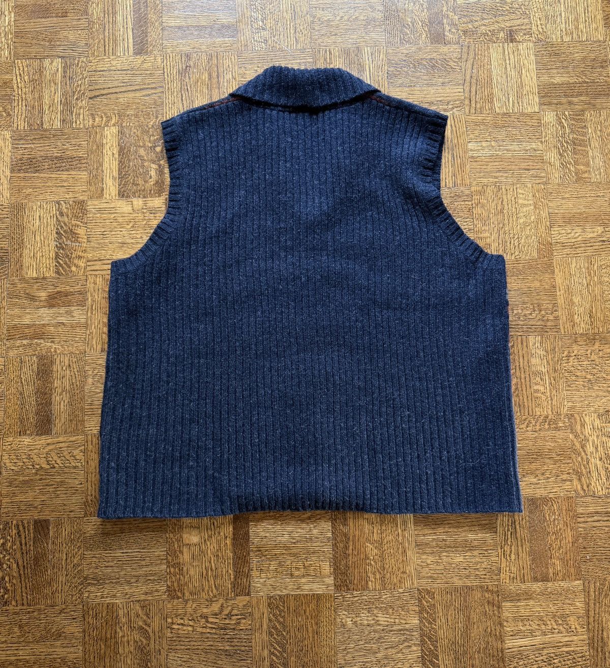 Pendleton Vintage Pendleton Wool Patterned Button Up Sweater Vest Size US XXL / EU 58 / 5 - 4 Thumbnail