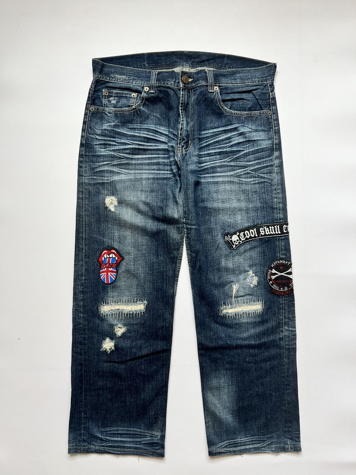 Japanese Brand Japanese Brand Patches Denim Size US 38 / EU 54 - 1 Thumbnail