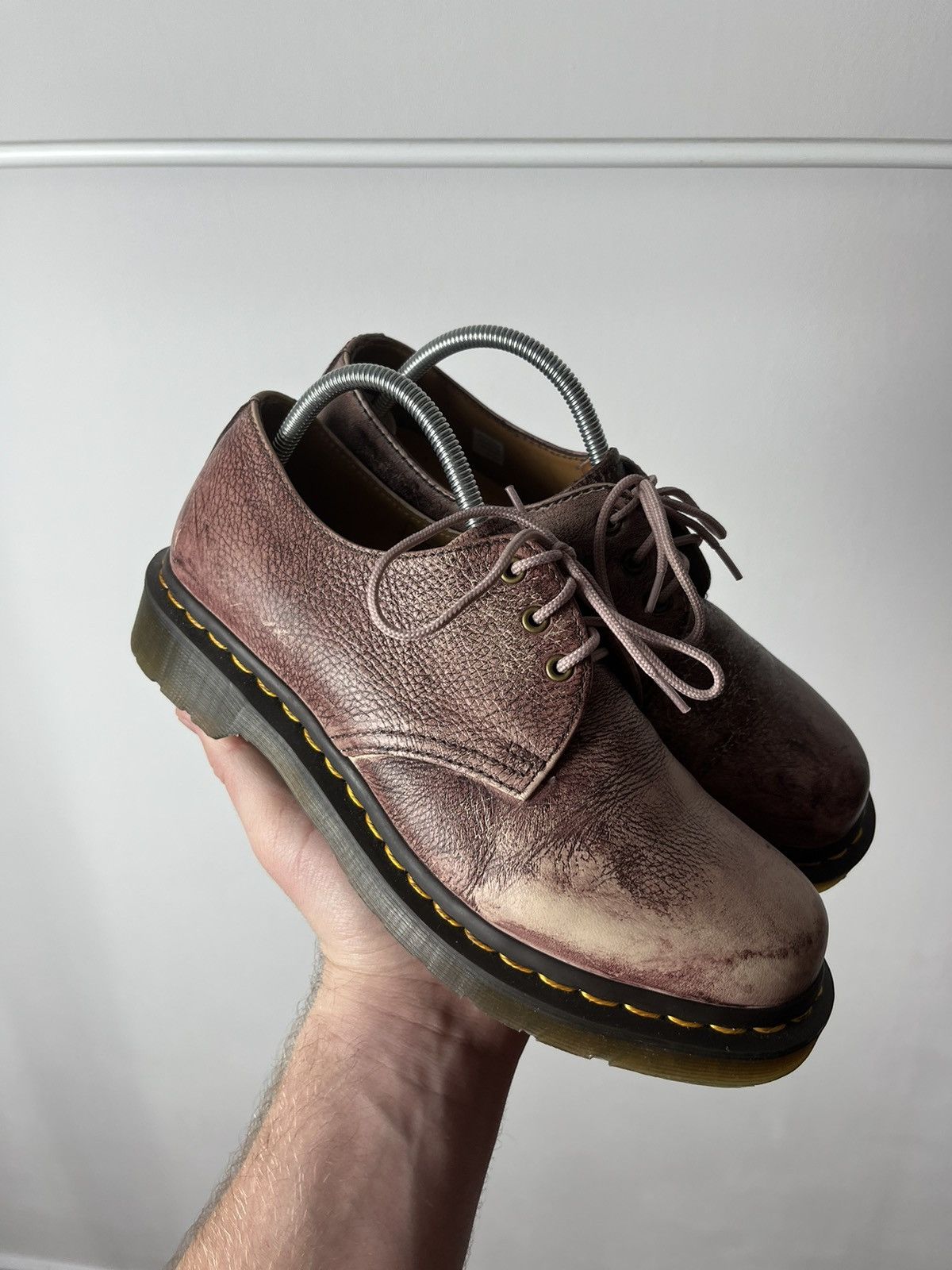 Dr. Martens × Leather Dr.Martens Woman’s Derby Boots Classic Leather Avant Garde Size US 7 / IT 37 - 2 Thumbnail