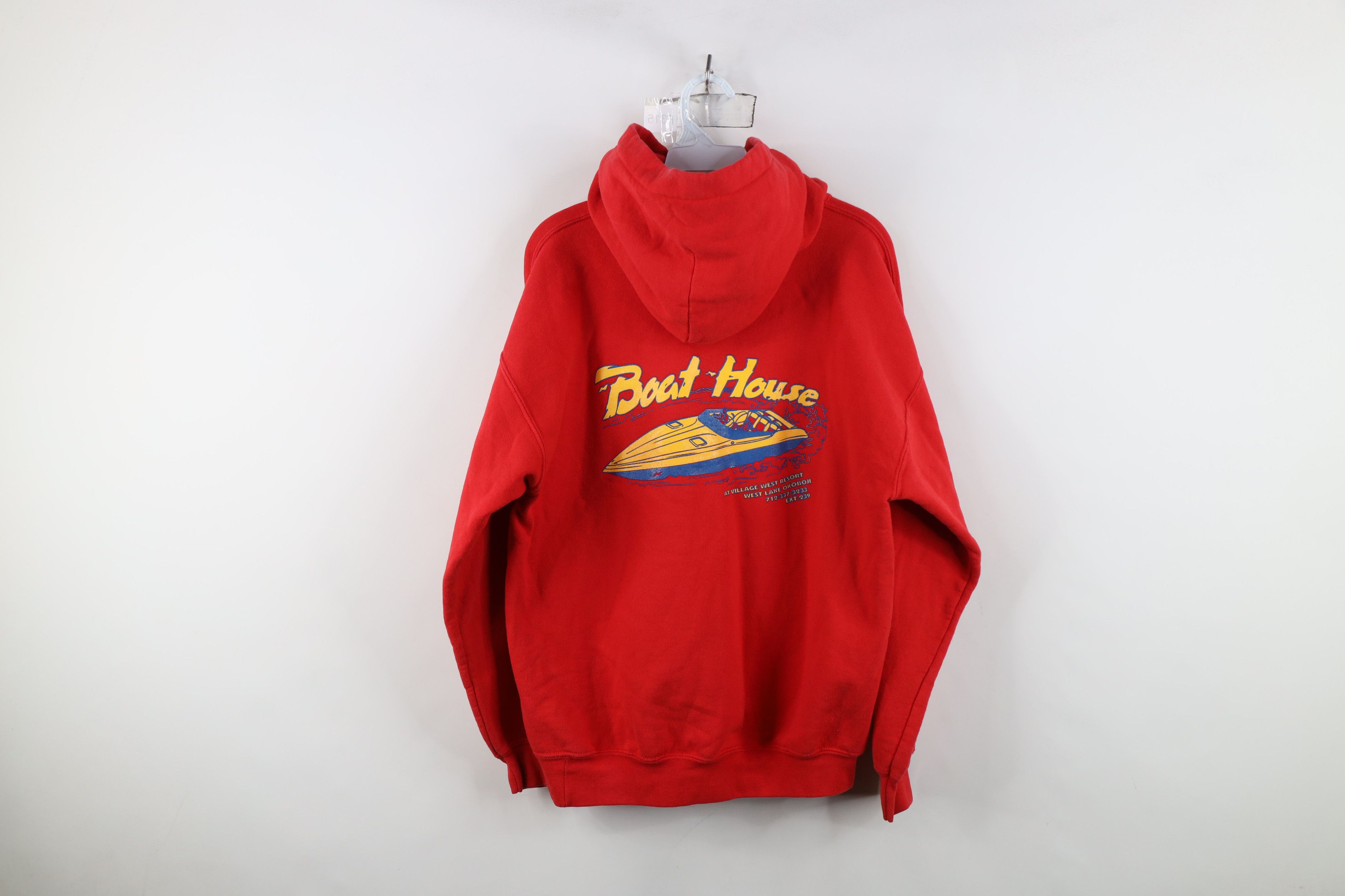 Vintage Vintage Streetwear Spell Boat House Boating Boat Life Hoodie Size US M / EU 48-50 / 2 - 12 Thumbnail