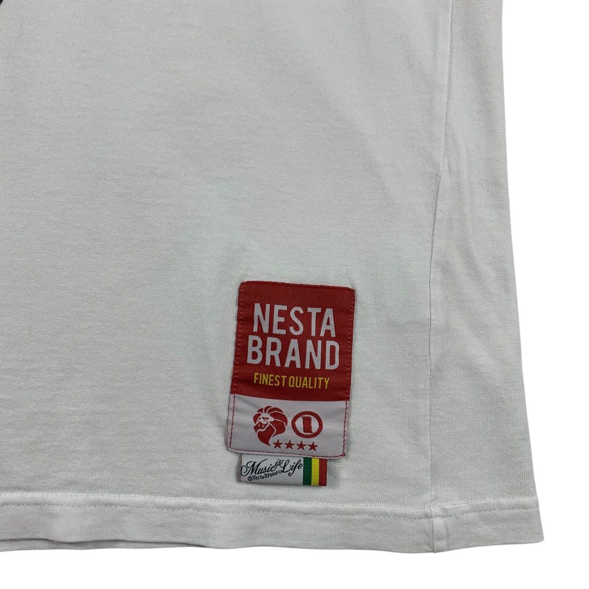 Japanese Brand × Vintage Vintage NESTA BRAND X REBEL MUSIC Big printed tee Size US M / EU 48-50 / 2 - 8 Thumbnail