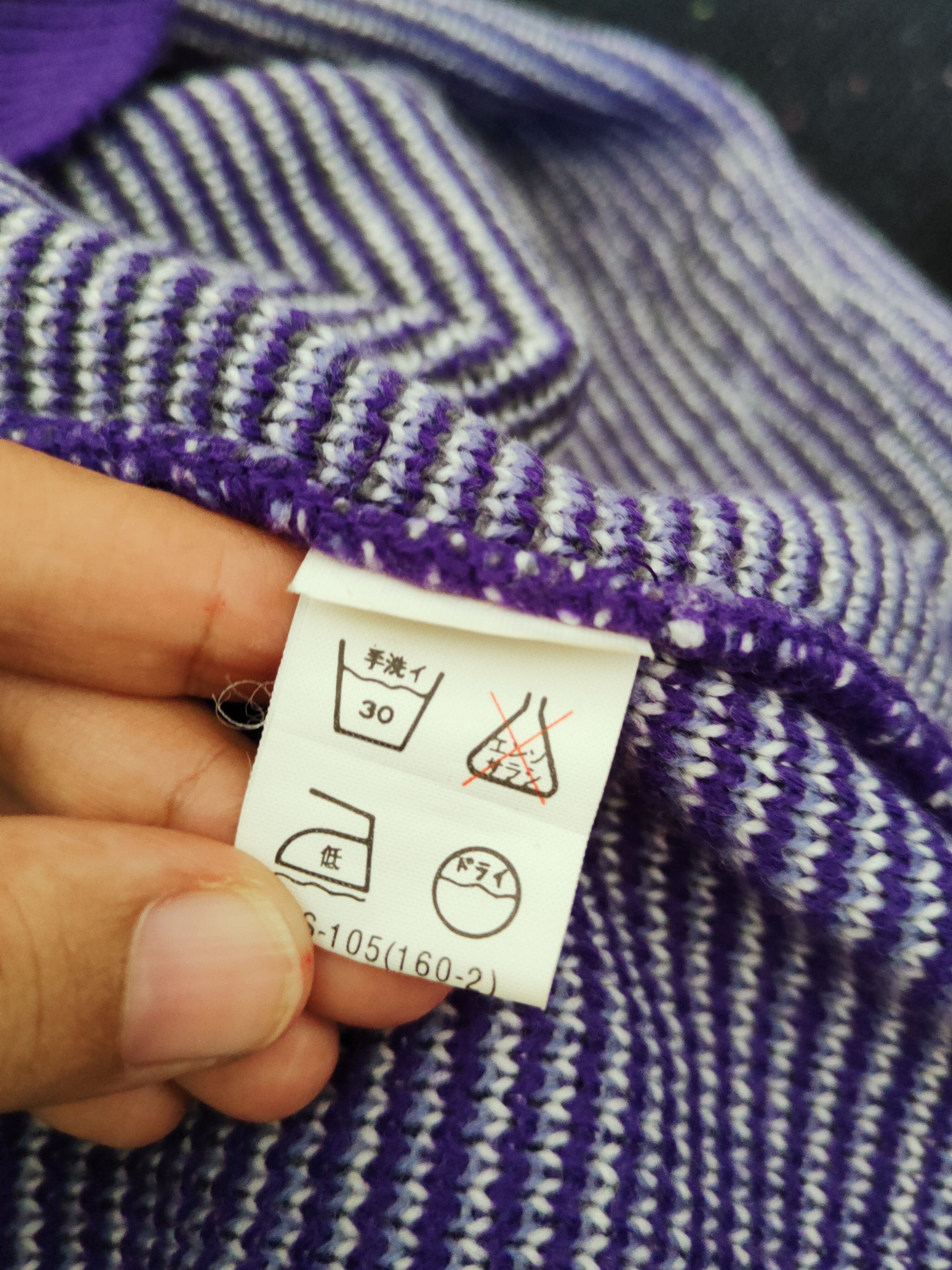 Japanese Brand × Vintage Desire Purple dog Knitwear Long Sweatshirts #W424 Size M / US 6-8 / IT 42-44 - 11 Thumbnail