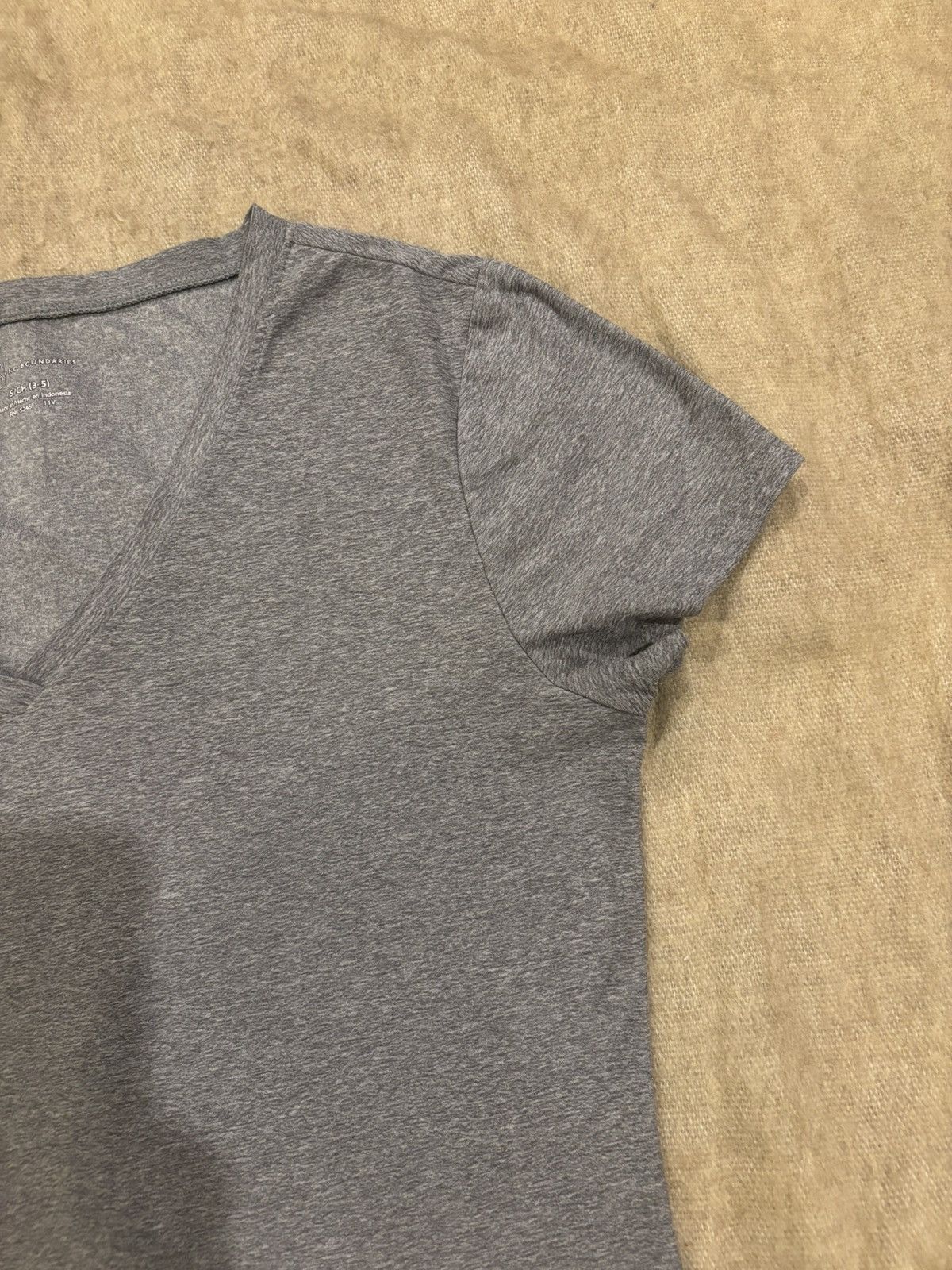 Other Gray plain T.shirt.wt-186 Size S / US 4 / IT 40 - 4 Thumbnail