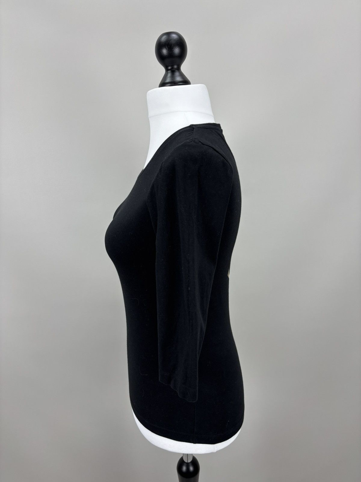 Yves Saint Laurent Womens t shirt Yves Saint Laurent Uniform Size S Color Black Size S / US 4 / IT 40 - 7 Thumbnail