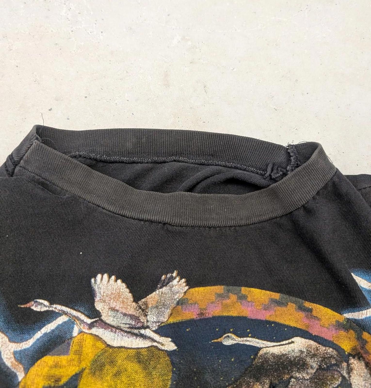 Vintage Vintage 90s American Thunder Blue Lightning Wolf Tank Top Size US L / EU 52-54 / 3 - 8 Thumbnail