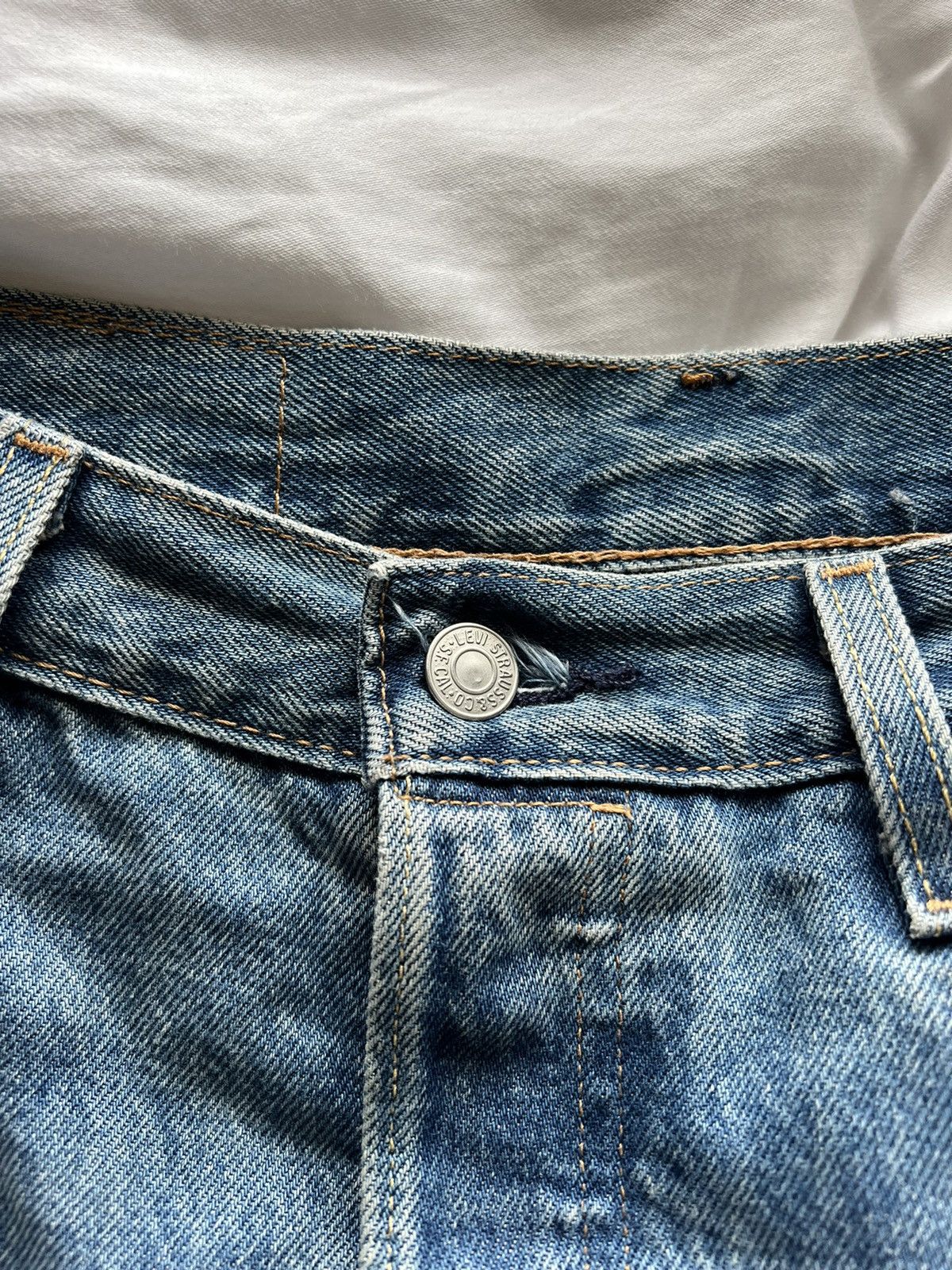 DENIM TEARS × Levi's LEVIS 501 DENIM TEARS COTTON WREATH DENIM Size US 34 / EU 50 - 6 Thumbnail
