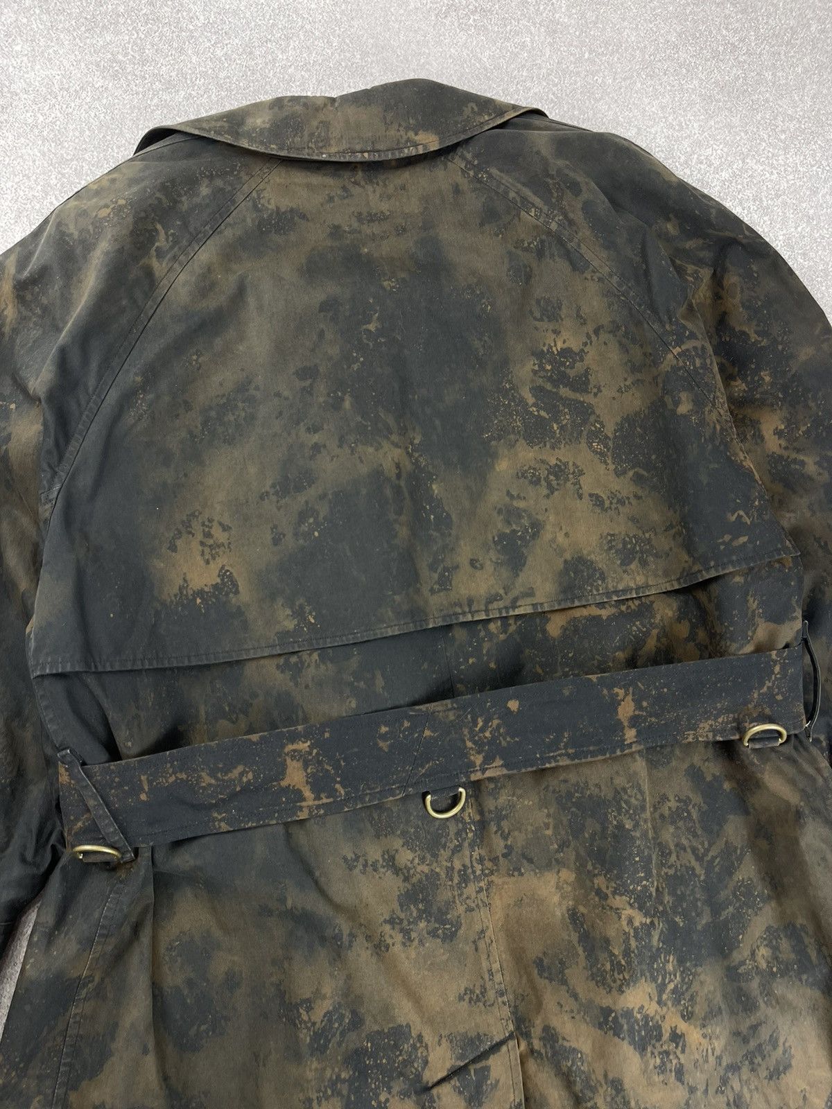 Burberry Vintage Burberry Tie-Dye Trench Coat Jacket Unisex Size US L / EU 52-54 / 3 - 15 Thumbnail