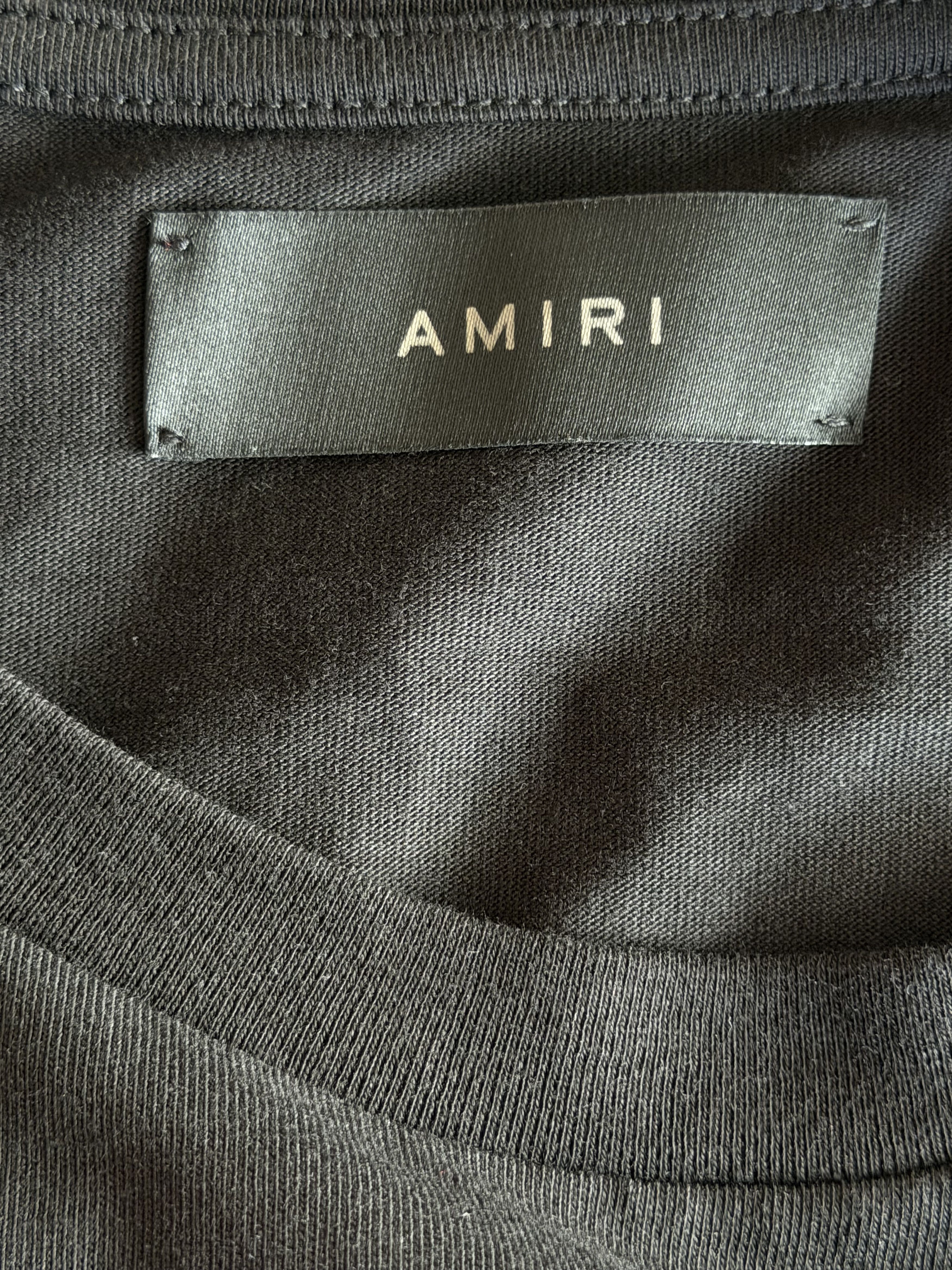 Amiri Amiri Black Cheetah Graphic T-Shirt Size US XL / EU 56 / 4 - 3 Thumbnail