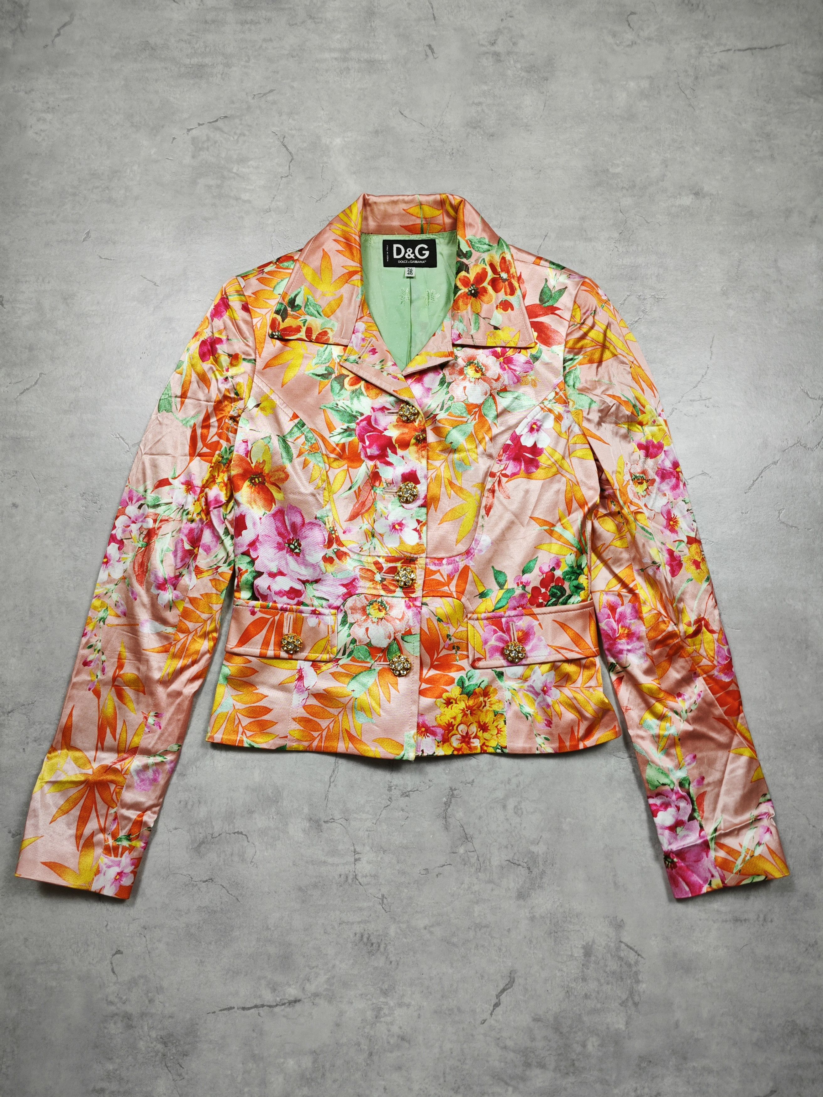 Dolce & Gabbana Dolce & Gabbana vintage rare blazer Size S / US 4 / IT 40 - 1 Thumbnail