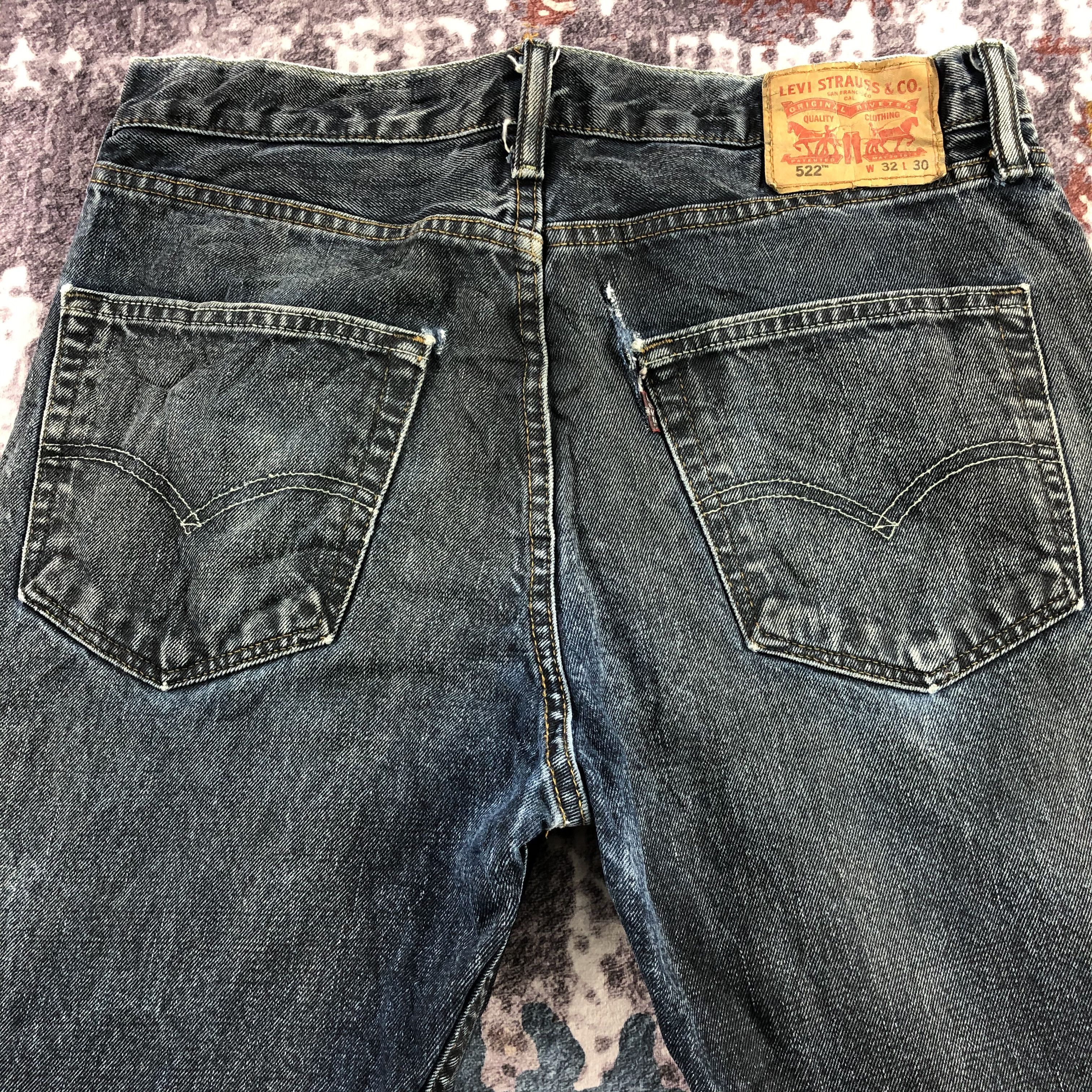 Levi's × Vintage Vintage Levis 522 Jeans-JM2890 Size US 34 / EU 50 - 5 Thumbnail