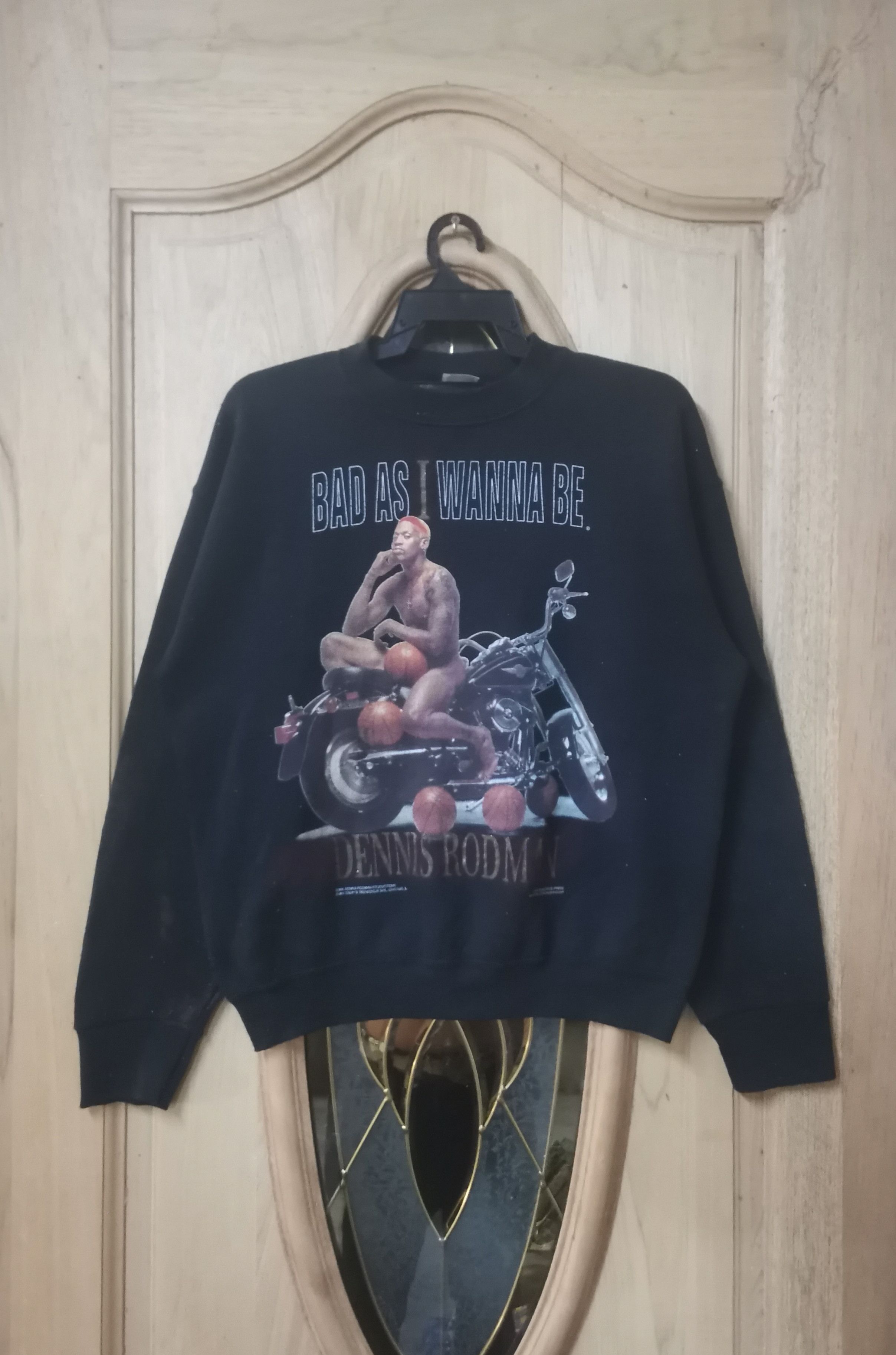 NBA × Vintage vintage Dennis Rodman Chicago Bull sweatshirt Size US M / EU 48-50 / 2 - 1 Thumbnail