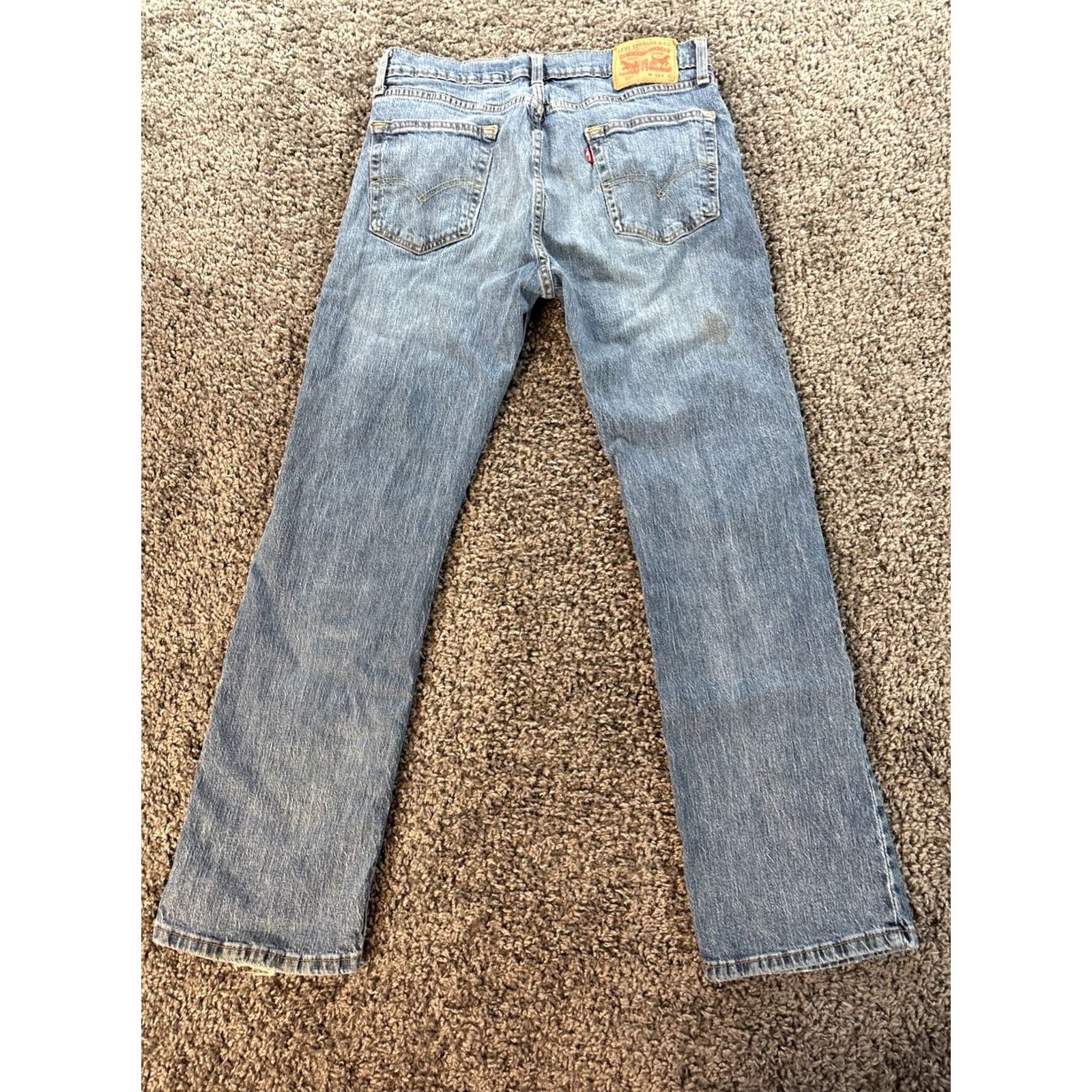 Levi's Levi's 527 Jeans Mens 33x28 Blue Bootcut Medium Wash Stretch Denim Western Cowboy USA 5-Pocket Regular Mens Jeans Size US 33 - 6 Thumbnail