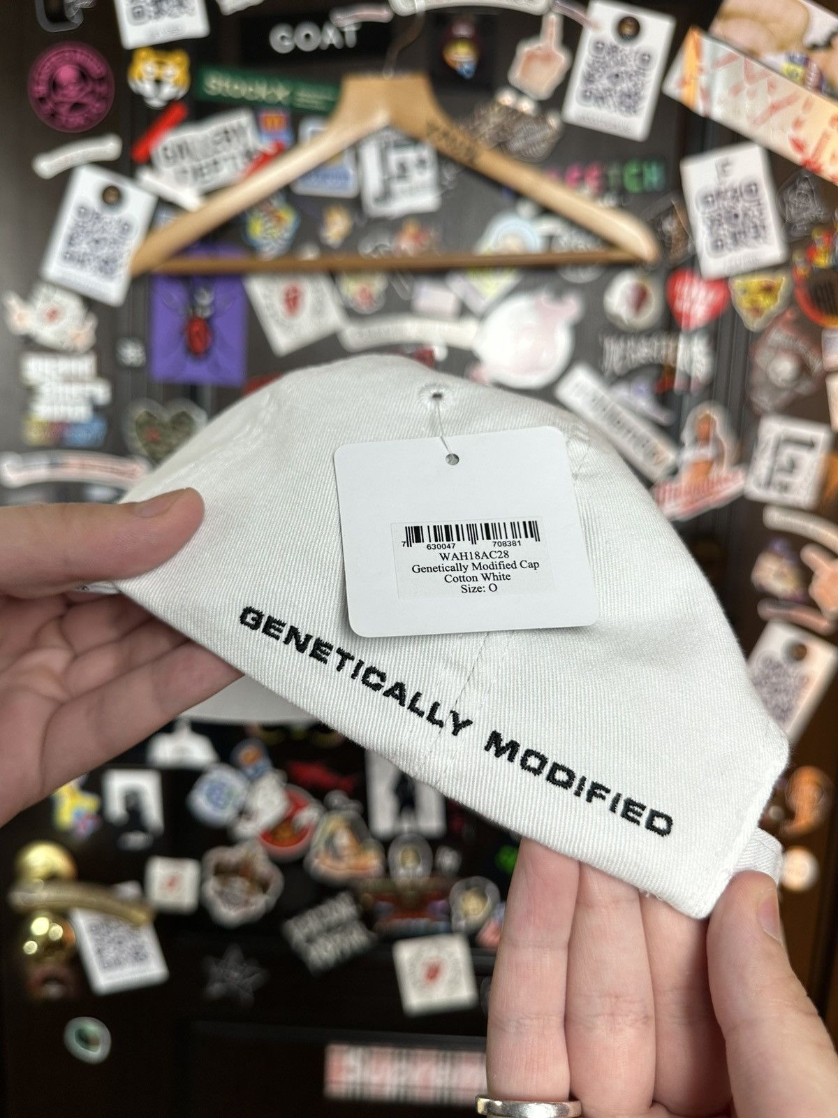 Vetements Vetements Genetically Modified White Cap Size ONE SIZE - 8 Thumbnail