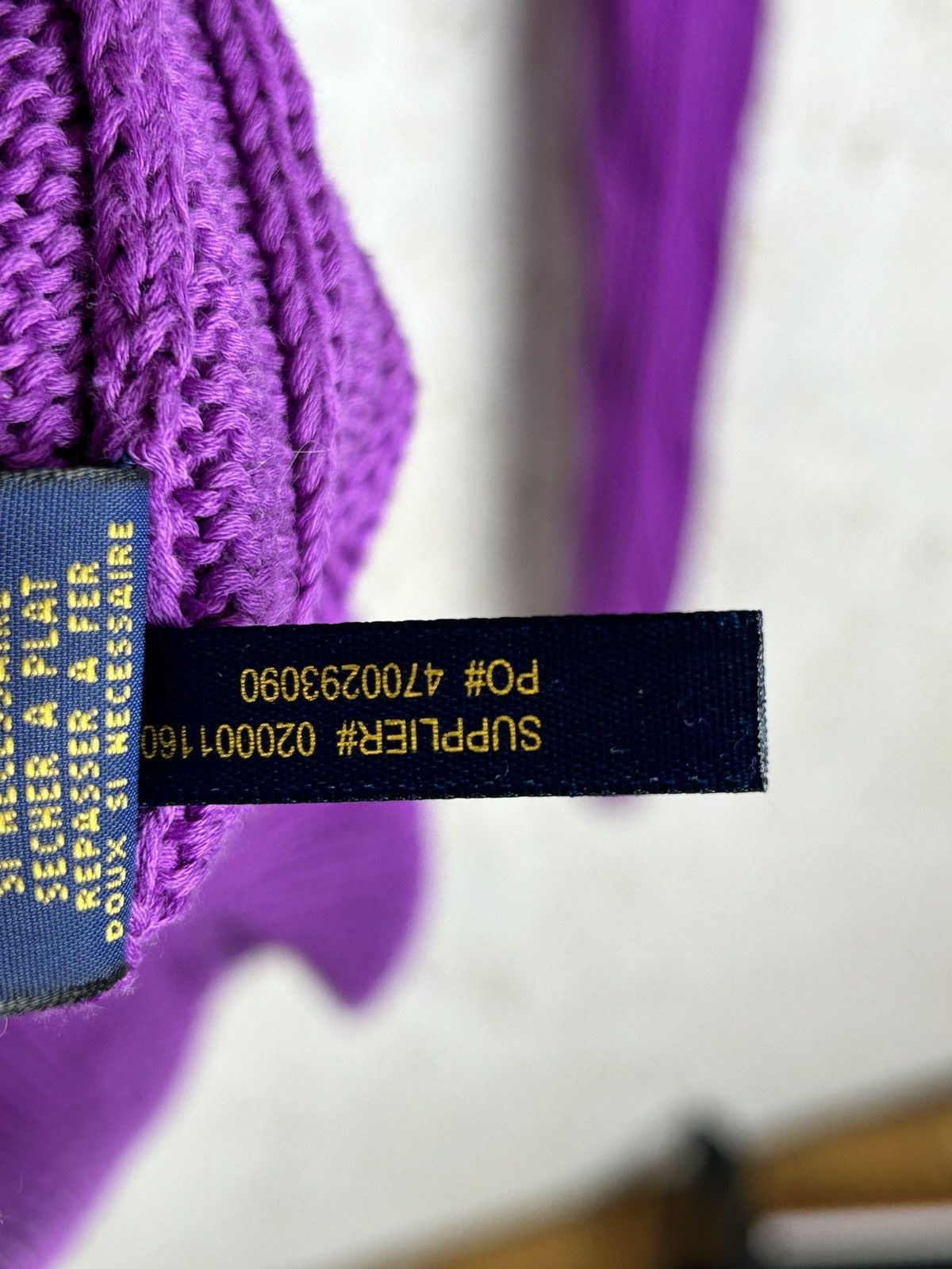 Polo Ralph Lauren Polo By Ralph Lauren Cable Knit Sweater Magenta Size S Size US S / EU 44-46 / 1 - 10 Thumbnail