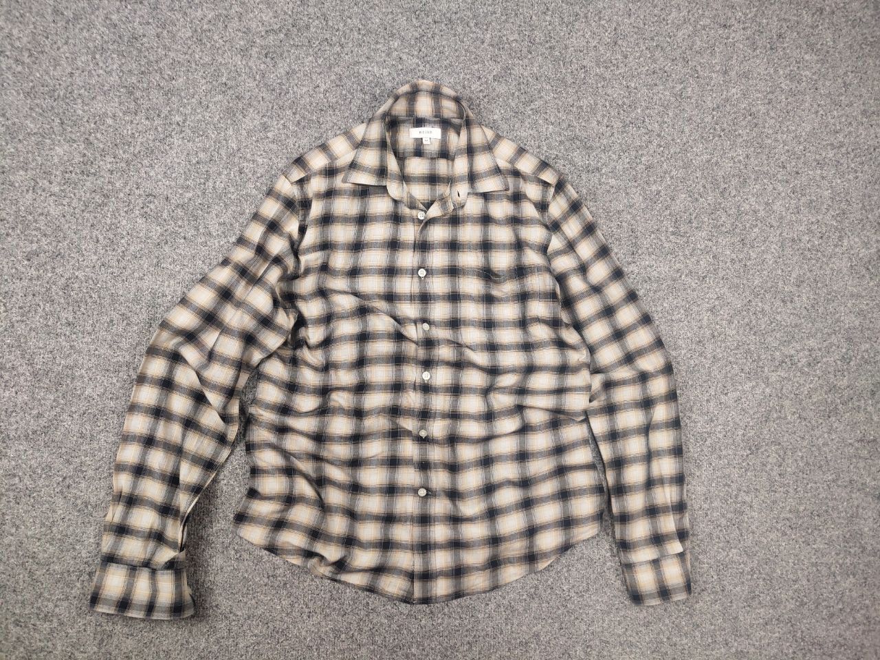 Reiss Reiss Plaid Check casual Button Shirt Long sleeve Flannel Size US M / EU 48-50 / 2 - 9 Thumbnail