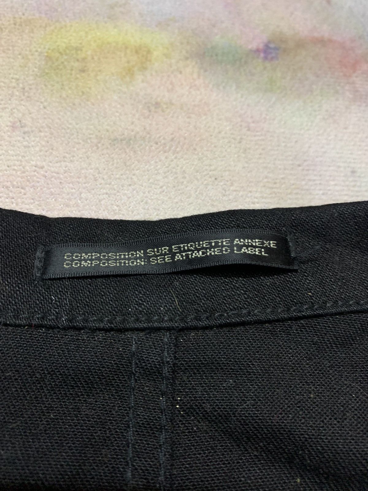 Yohji Yamamoto Yohji Yamamoto +NOIR Cropped Denim Chore Jacket Size US S / EU 44-46 / 1 - 7 Thumbnail