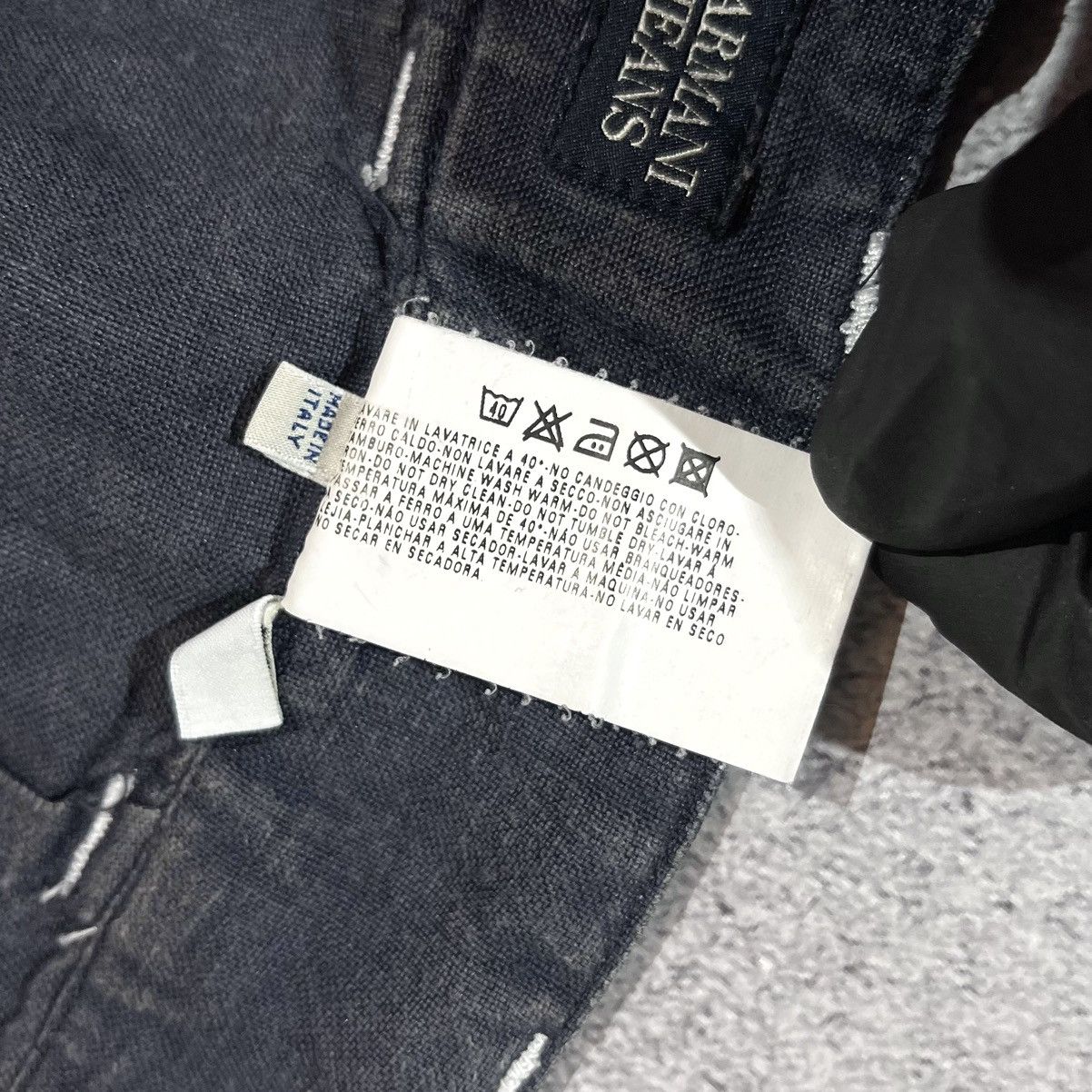 Armani Very Rare Vintage 90’s Armani Hemp Linen Pants Cargo Size 34 Size US 34 / EU 50 - 18 Thumbnail