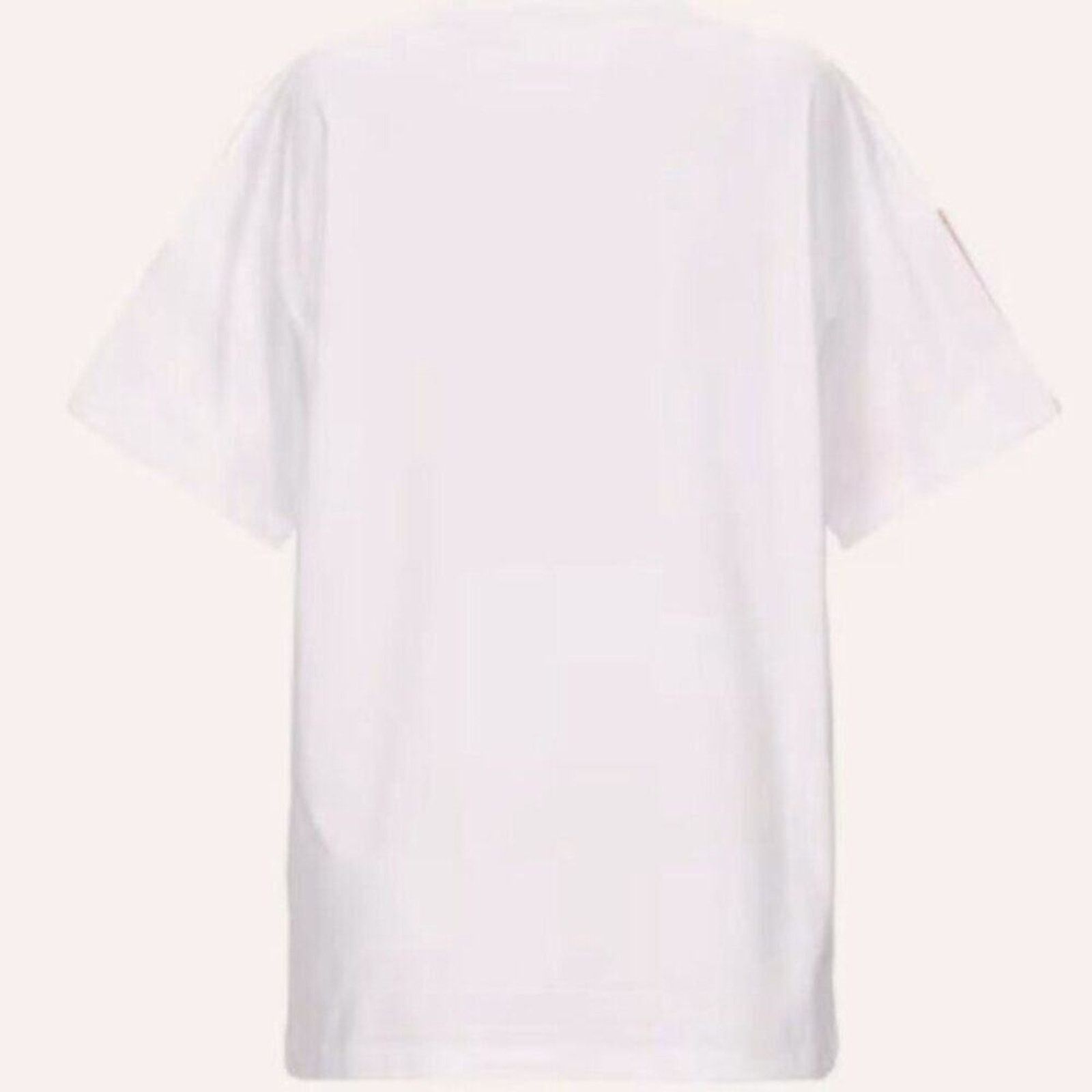 Maison Margiela Maison Margiela Red and white crew neck T shirt M Size M / US 6-8 / IT 42-44 - 2 Thumbnail