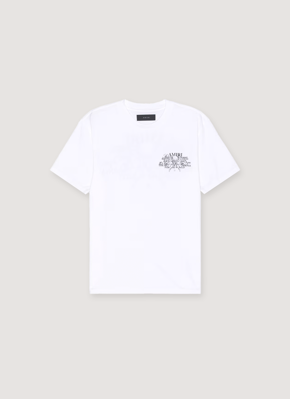 Amiri Cherub Text Tee Size US L / EU 52-54 / 3 - 1 Thumbnail