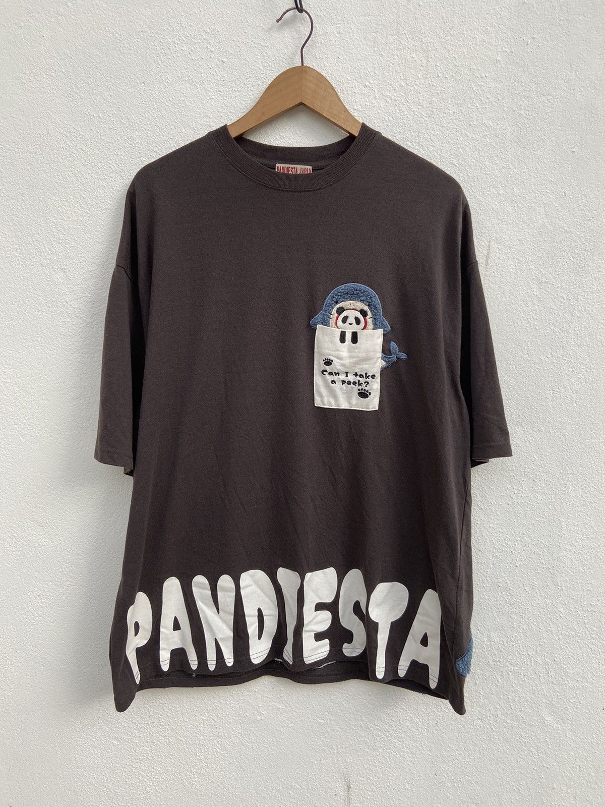 Japanese Brand 🔥 Pandiesta Japan t shirt embroidery Size US XL / EU 56 / 4 - 1 Thumbnail