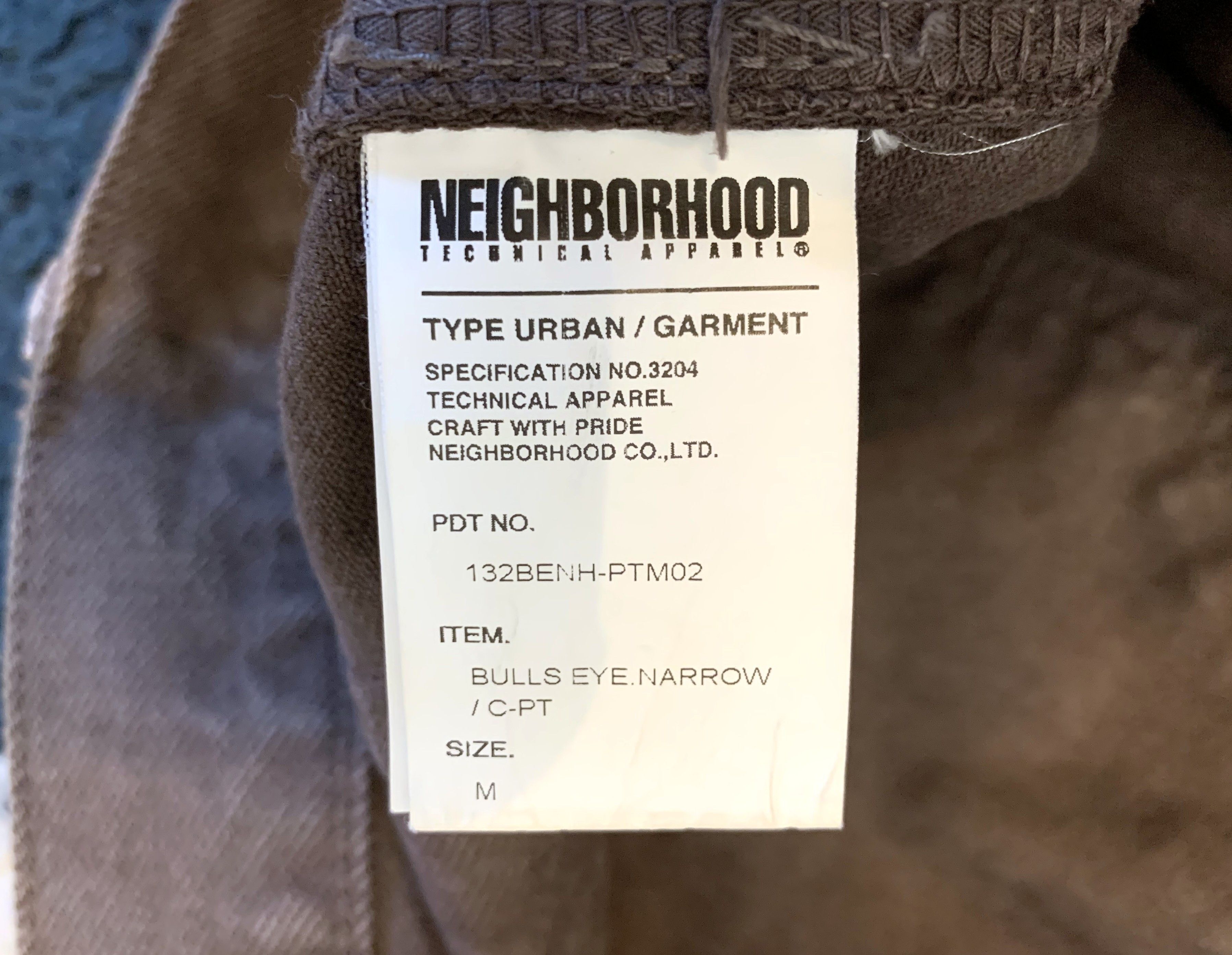 Neighborhood Neighborhood 2013aw overdyed heavy cotton pants, size M (32) Size US 32 / EU 48 - 10 Thumbnail