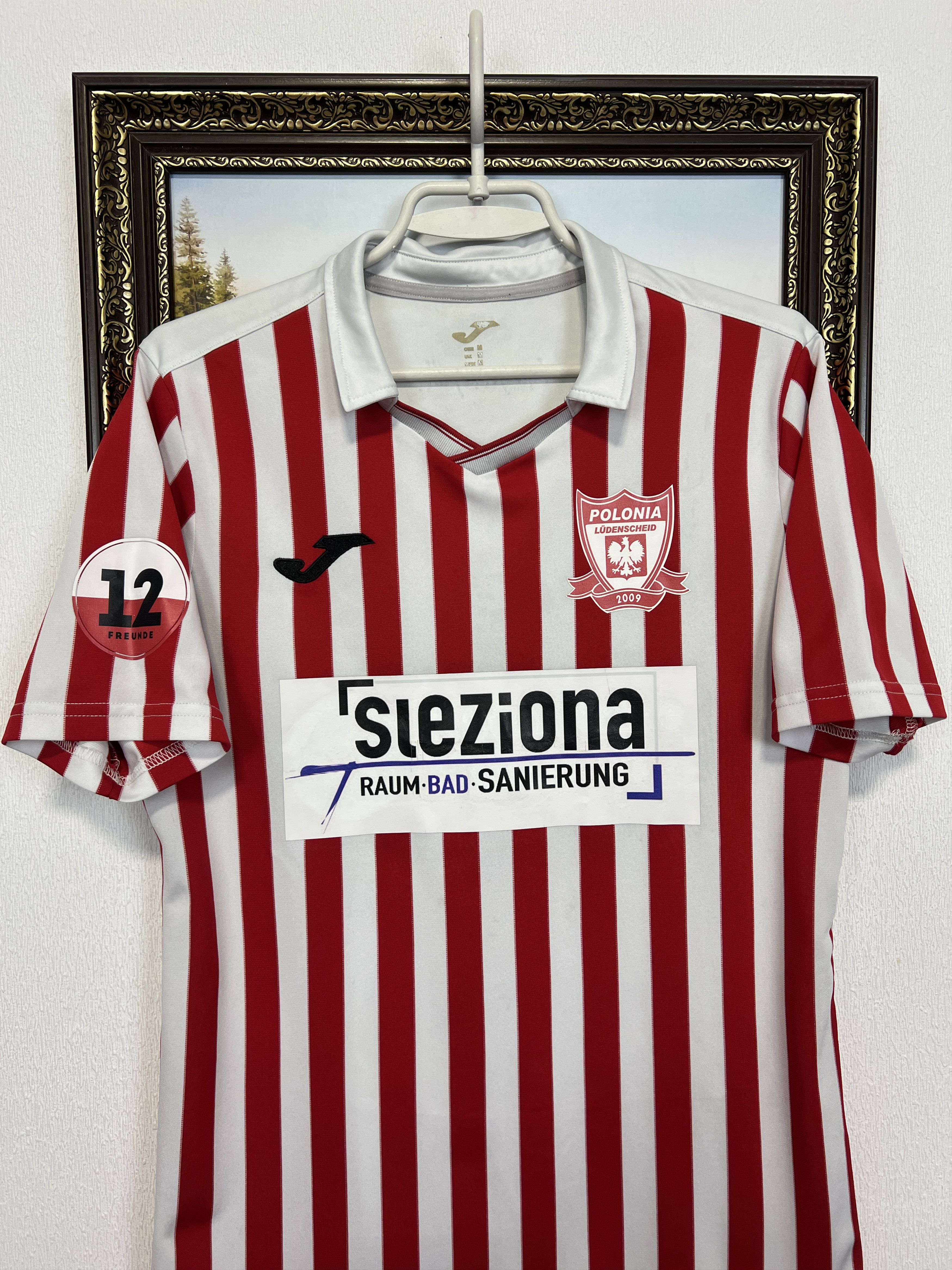Joma Polonia Ludenscheid Football Shirt Player Issue Jersey Size US M / EU 48-50 / 2 - 2 Thumbnail