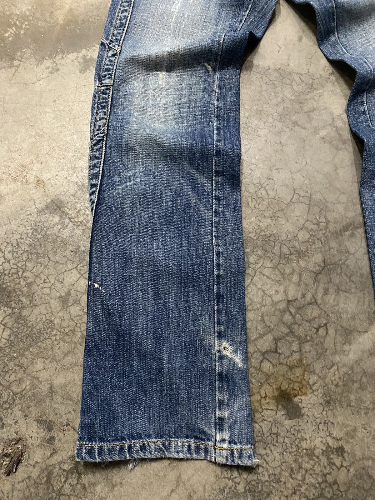 Japanese Brand × Nicole Club × Tornado Mart Japanese Monsieur Nicole Ripped Distressed Jeans p129 Size US 30 / EU 46 - 10 Thumbnail