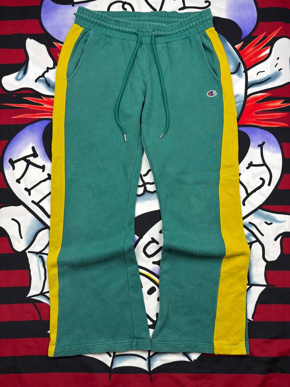 Champion CHAMPION X MAJOR LEAGUE BASEBALL Boston Red Sox flared pants Size 30" / US 8 / IT 44 - 1 Thumbnail