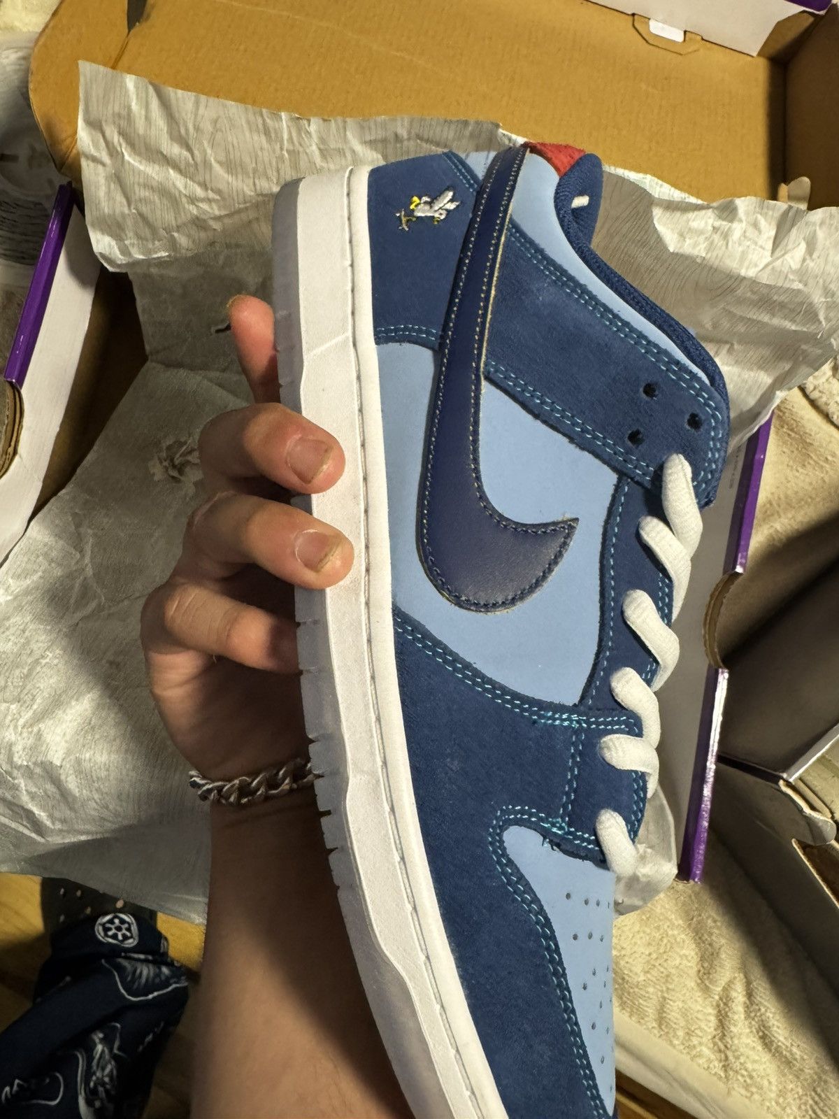 Nike Nike SB Dunk Low “Why So Sad?” – Worn Once Size US 11 / EU 44 - 7 Thumbnail