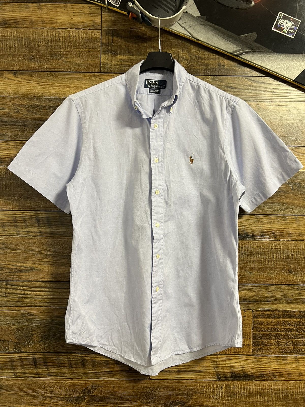 Ralph Lauren POLO RALPH LAUREN Vintege Short Sleeved Shirt T-shirt Oxford Size US L / EU 52-54 / 3 - 1 Thumbnail