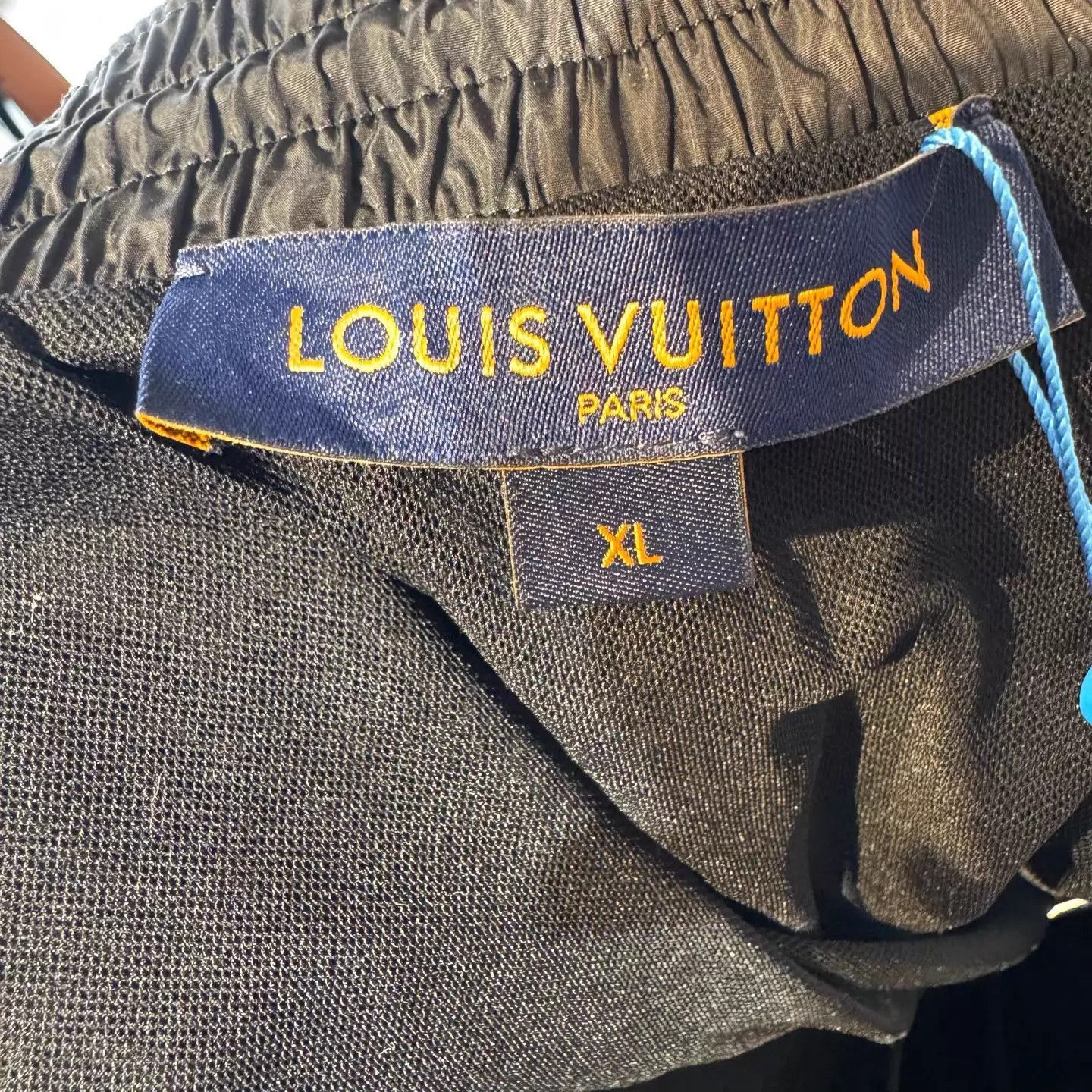 Louis Vuitton LV Black Side Logo Athletic XL Short Size US 36 / EU 52 - 4 Thumbnail