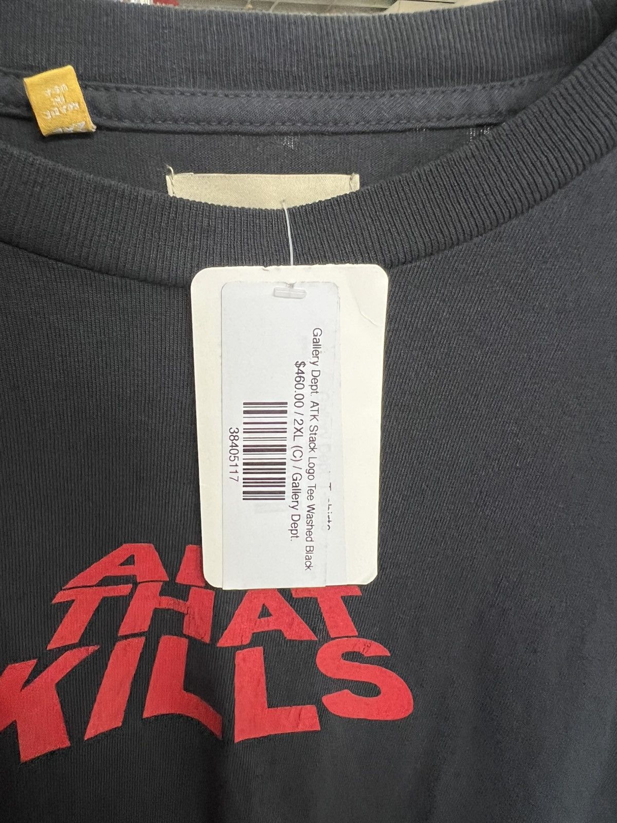 Gallery Dept. Gallery Dept ATK Stack Logo Tee Size US XXL / EU 58 / 5 - 3 Thumbnail