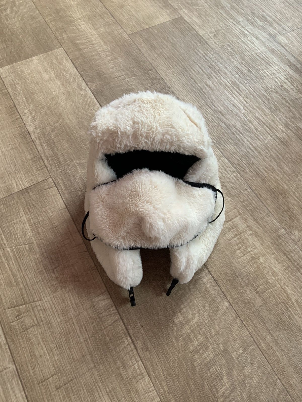 Japanese Brand vintage y2k fur fuzzy mohair mask ushanka trapper hat Size ONE SIZE - 2 Thumbnail