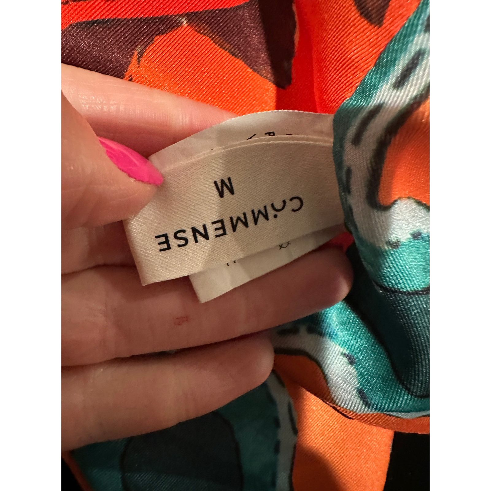 Other Commense Off Shoulder Asymmetric Print Bandana Crop Top Size M / US 6-8 / IT 42-44 - 6 Thumbnail