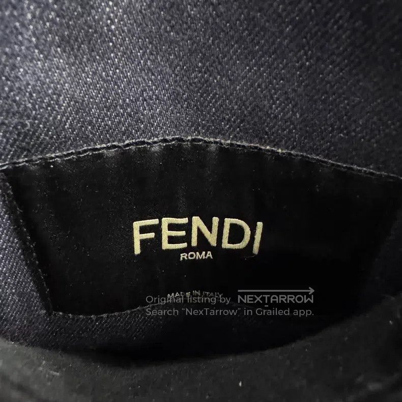 Fendi Fendi Shearling and Leather Denim Jacket Size US S / EU 44-46 / 1 - 5 Thumbnail