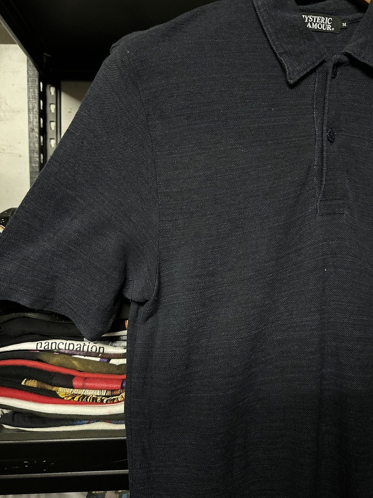 Hysteric Glamour × Vintage Vintage Hysteric Glamour Nekad Girl Embroidered Logo Polo Size US M / EU 48-50 / 2 - 4 Thumbnail