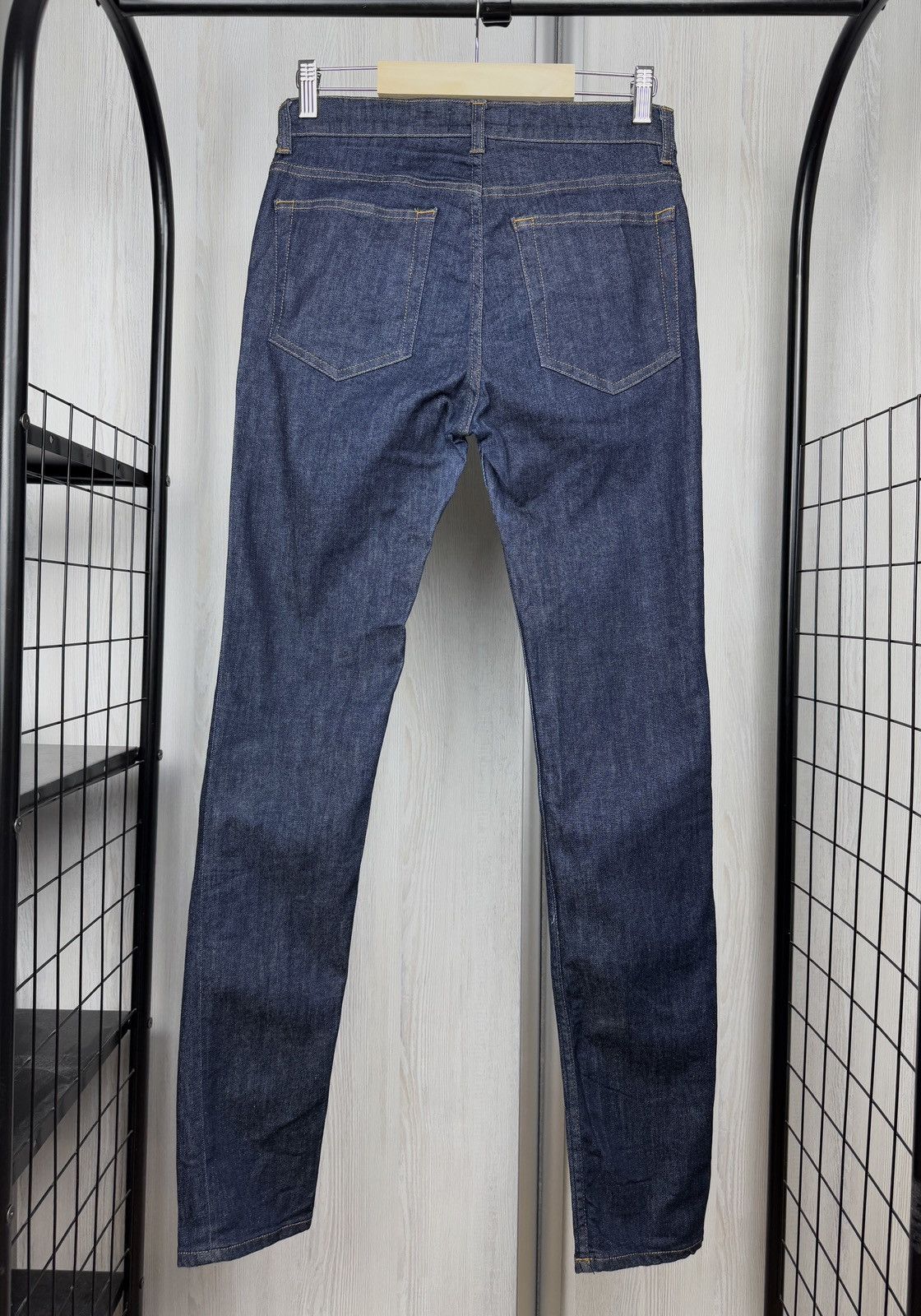 Acne Studios Acne Studios Ace Raw Skinny Fit Denim Jeans Blue Size US 29 - 7 Thumbnail