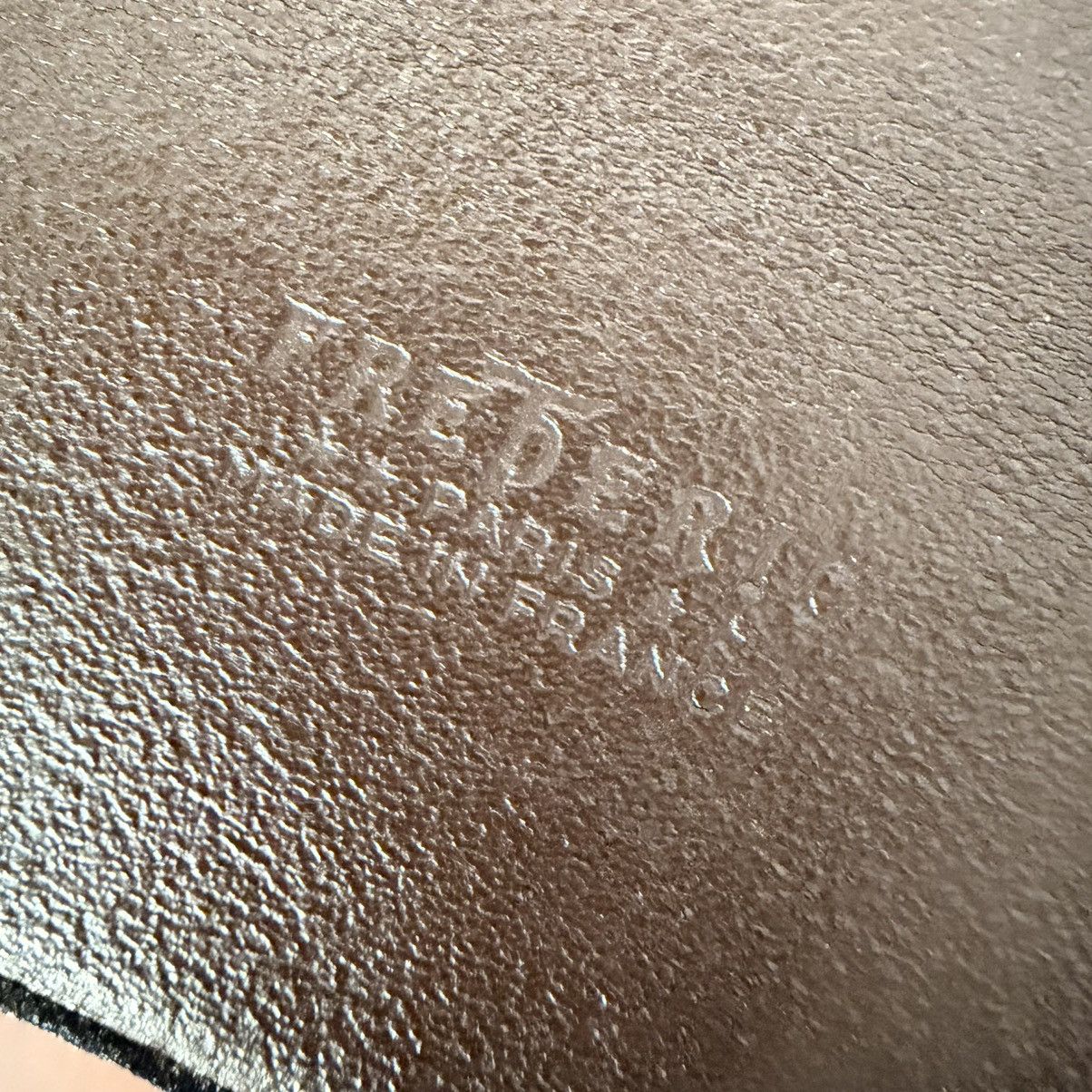 Other Frederic T Paris Leather Bag Brown Minimalist Made in France Size ONE SIZE - 13 Thumbnail
