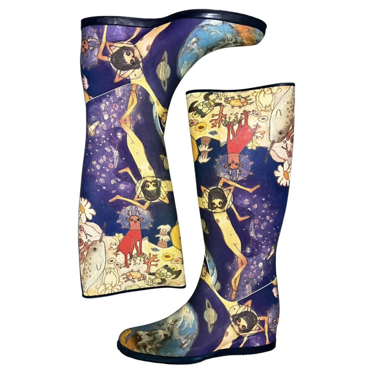 Issey Miyake Aya takano x issey miyake rainboots Size US 9 / EU 42 - 1 Thumbnail