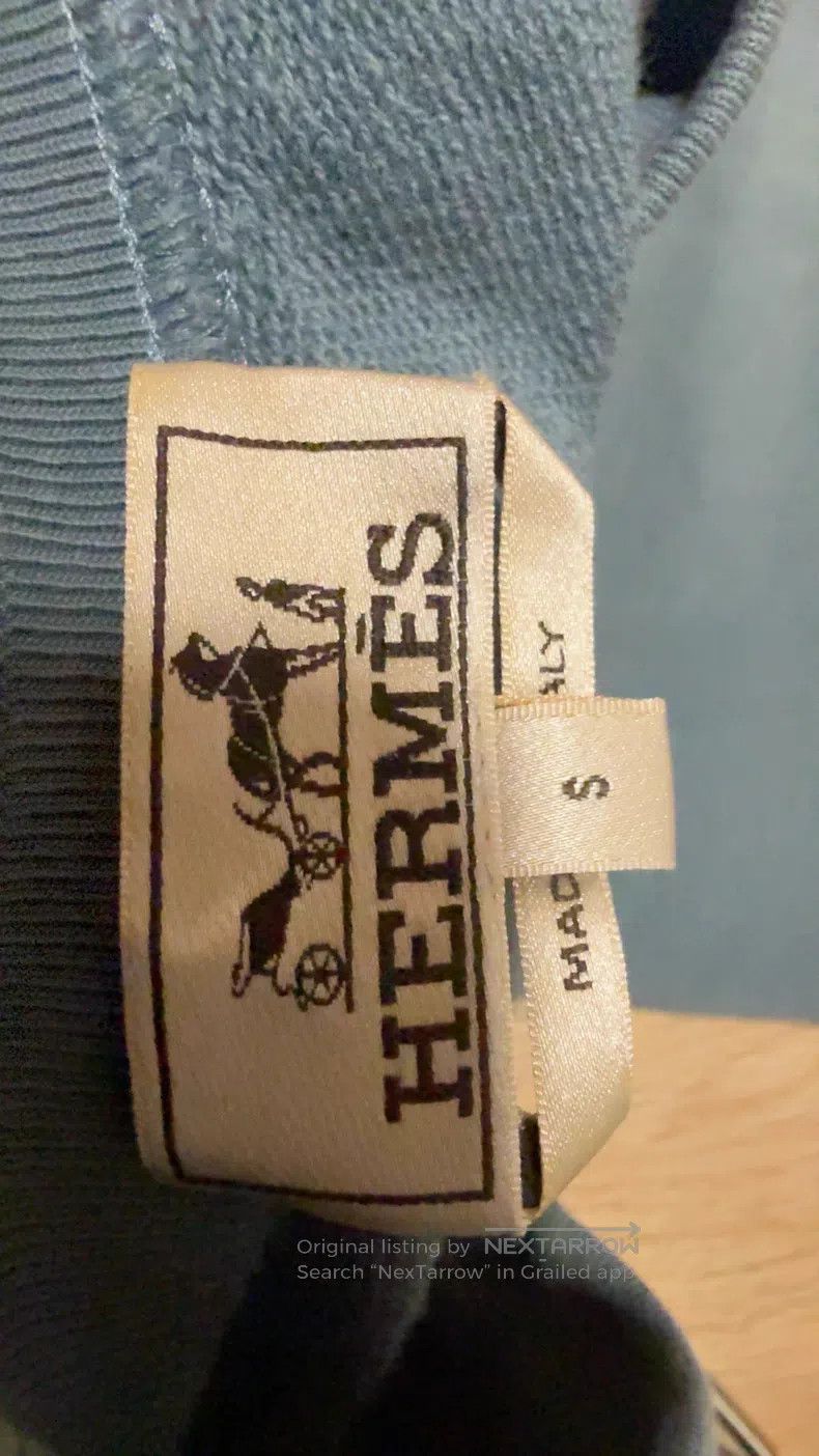 Hermes Hermes size S Men's casual sweatpants with classic H stripe Size US 27 - 2 Thumbnail