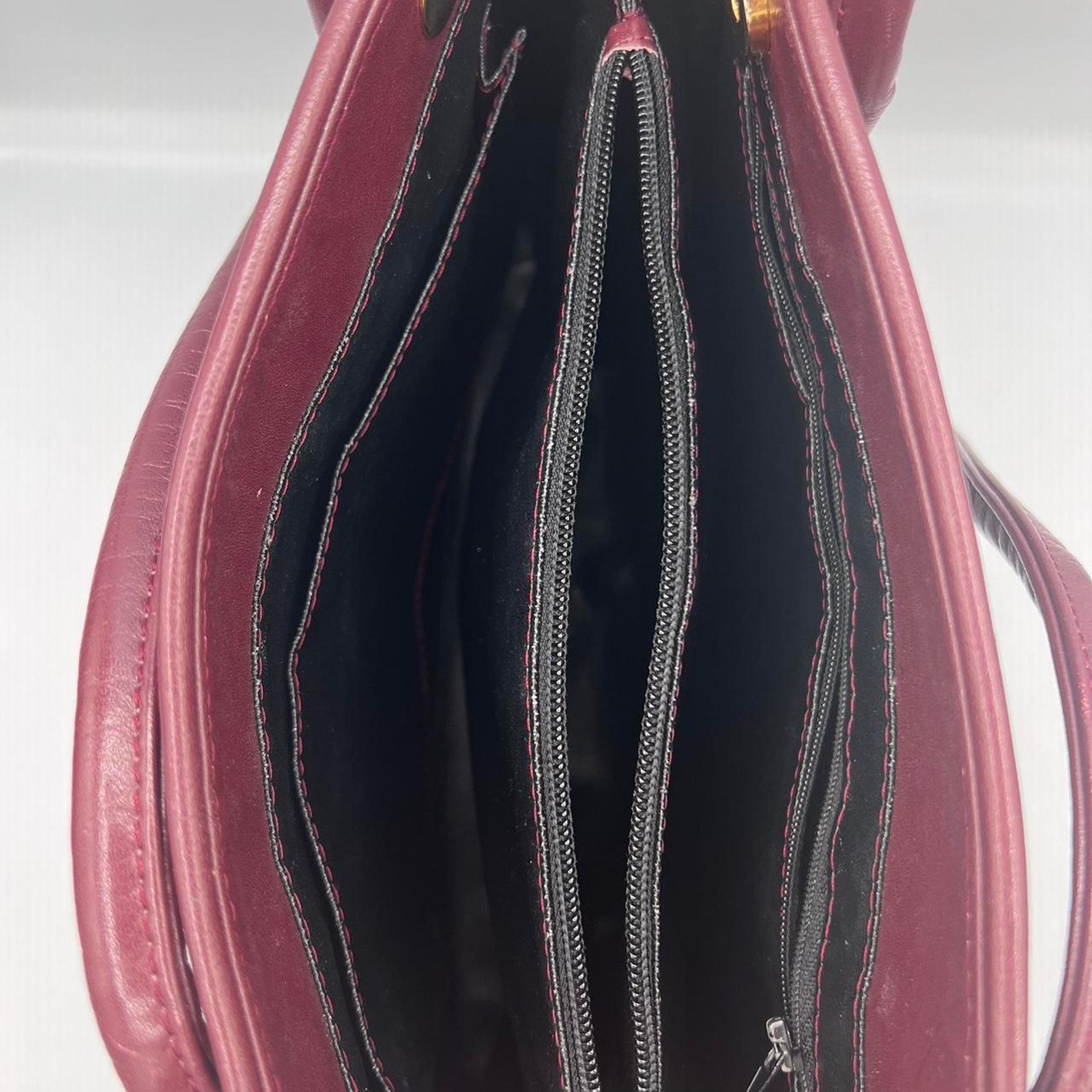 Other Vintage burgundy tote bag Size ONE SIZE - 4 Thumbnail