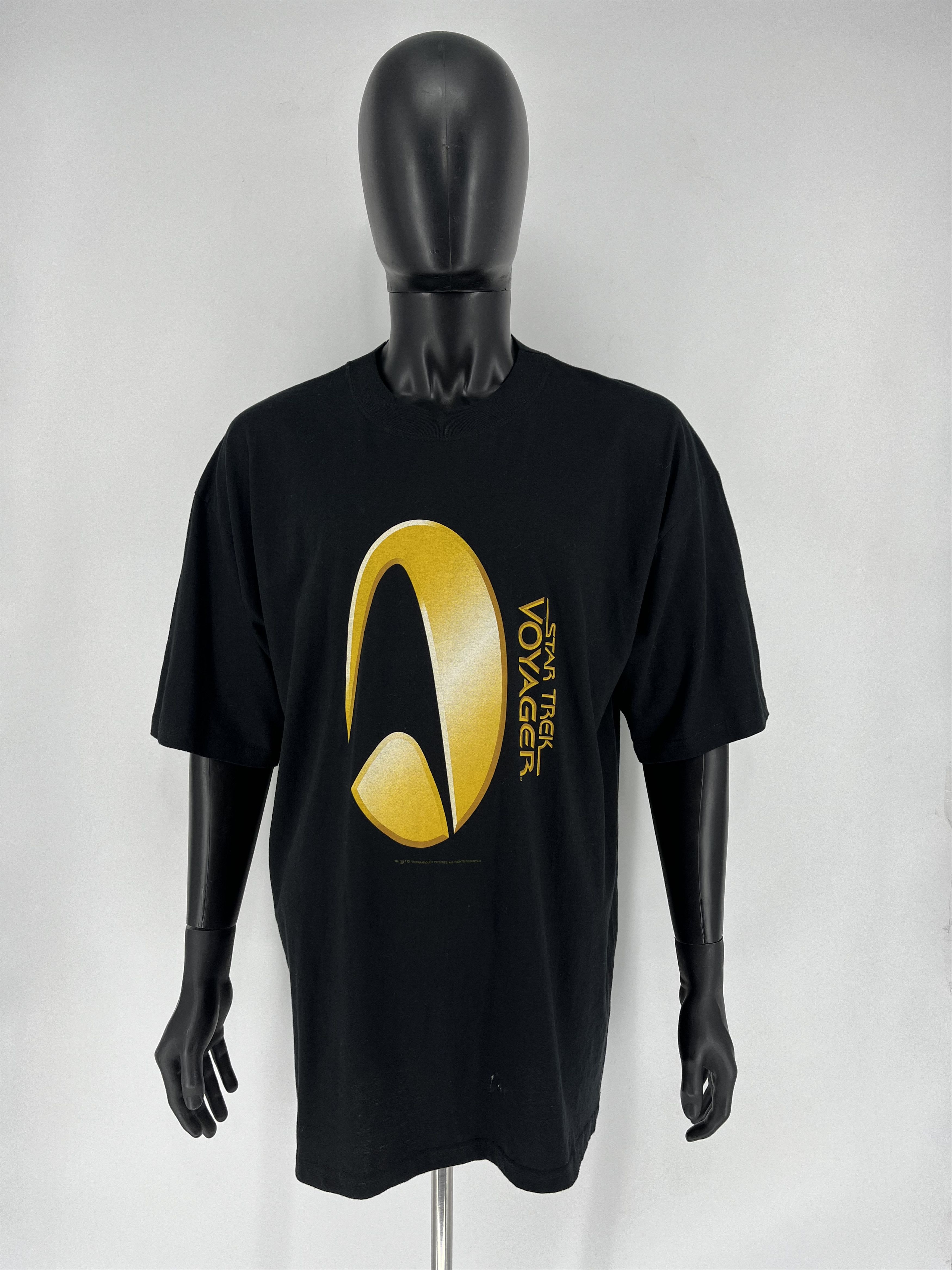 Band Tees × Vintage Movie Star trek voyager Tshirt 90s size XXLarge Size US XXL / EU 58 / 5 - 3 Thumbnail