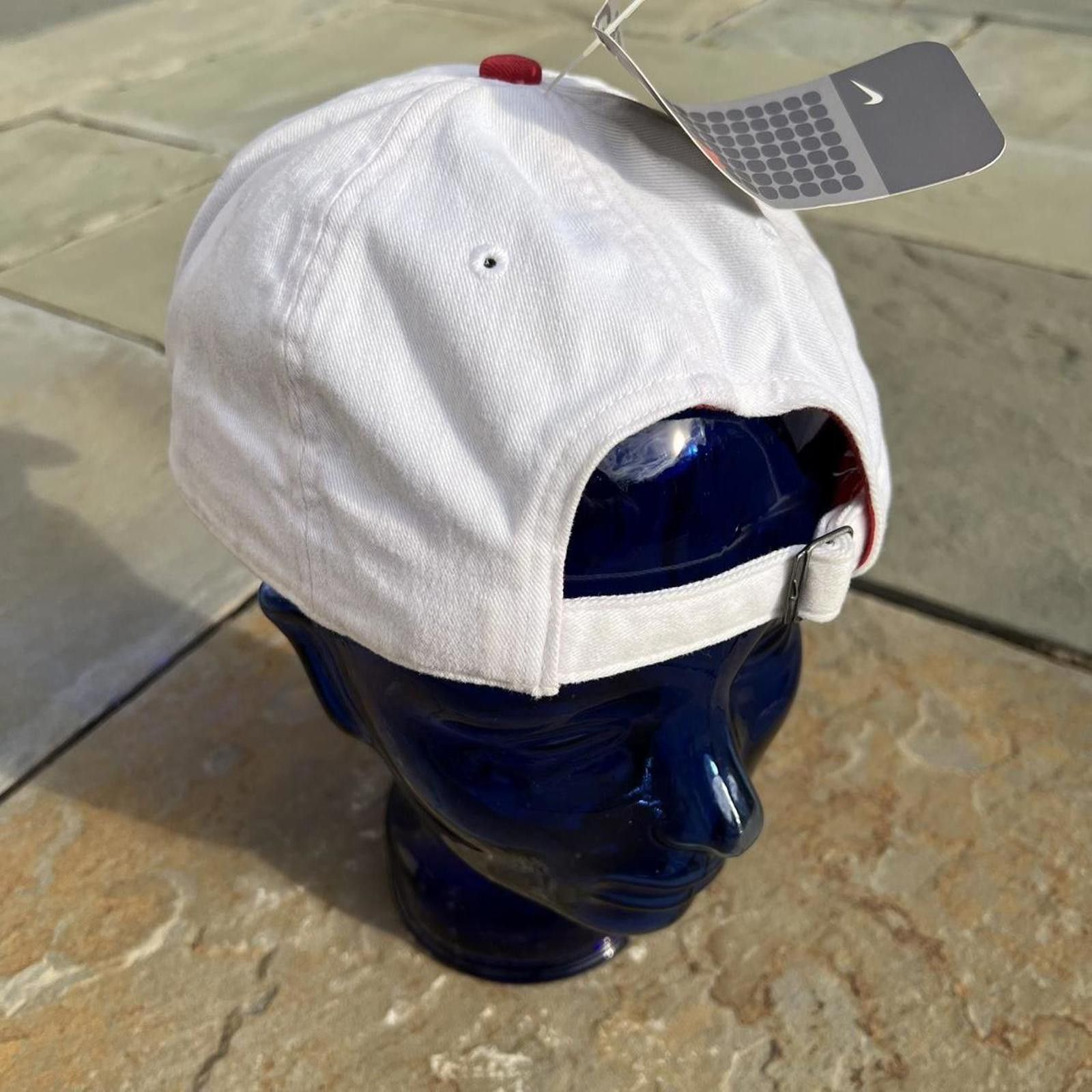 Nike Deadstock NWT Y2K Nike Soccer Strapback Hat Size ONE SIZE - 6 Thumbnail