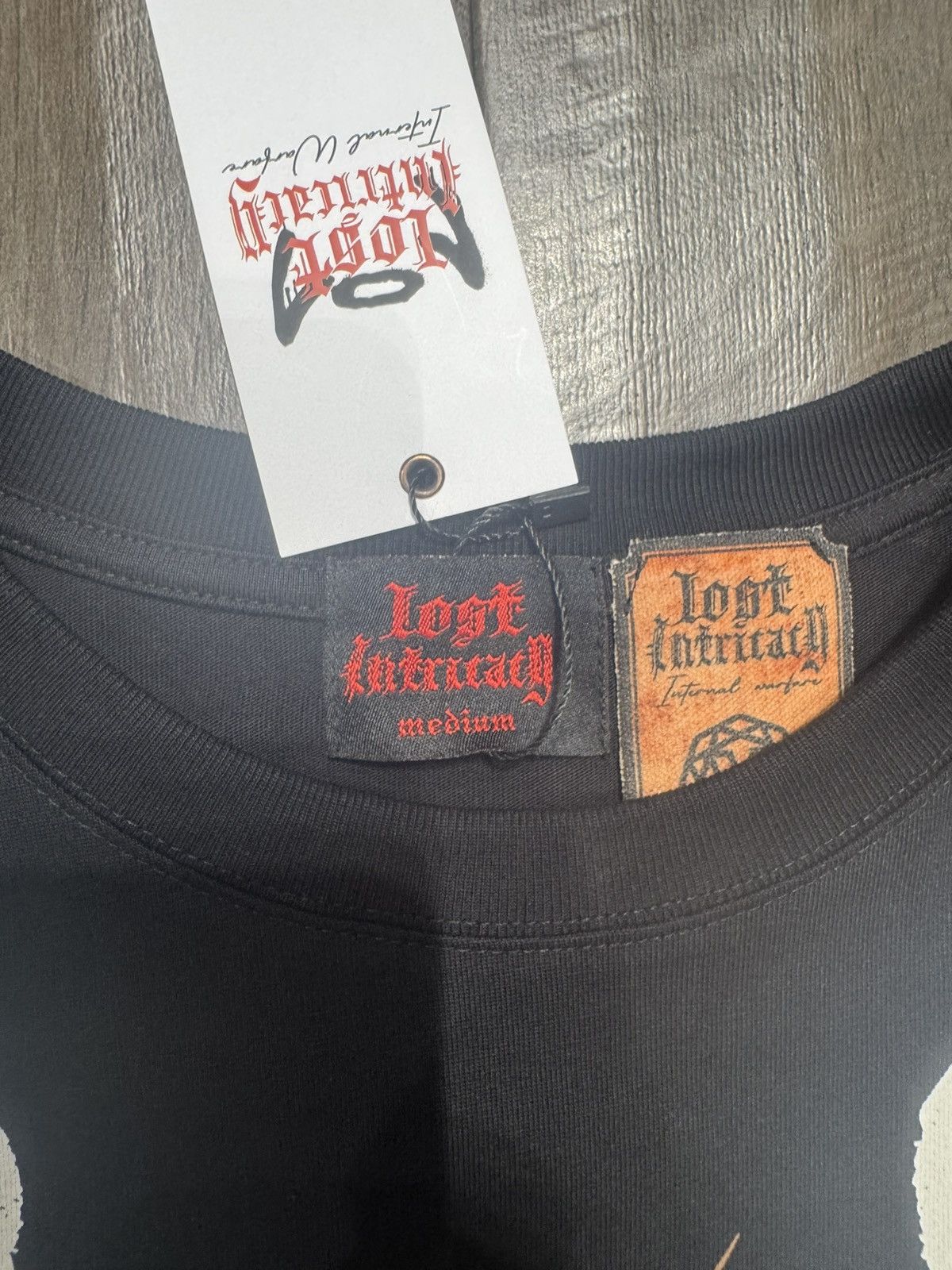 LOST INTRICACY Lost Intricacy "Logos" Black Long Sleeve Size US M / EU 48-50 / 2 - 3 Thumbnail