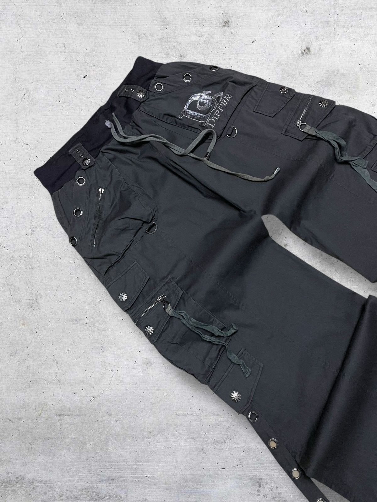 GOA VINTAGE DIPPERS JAPAN DESIGNER 90S BONDAGE UTILITY PUNK PANT Size US 28 / EU 44 - 7 Thumbnail