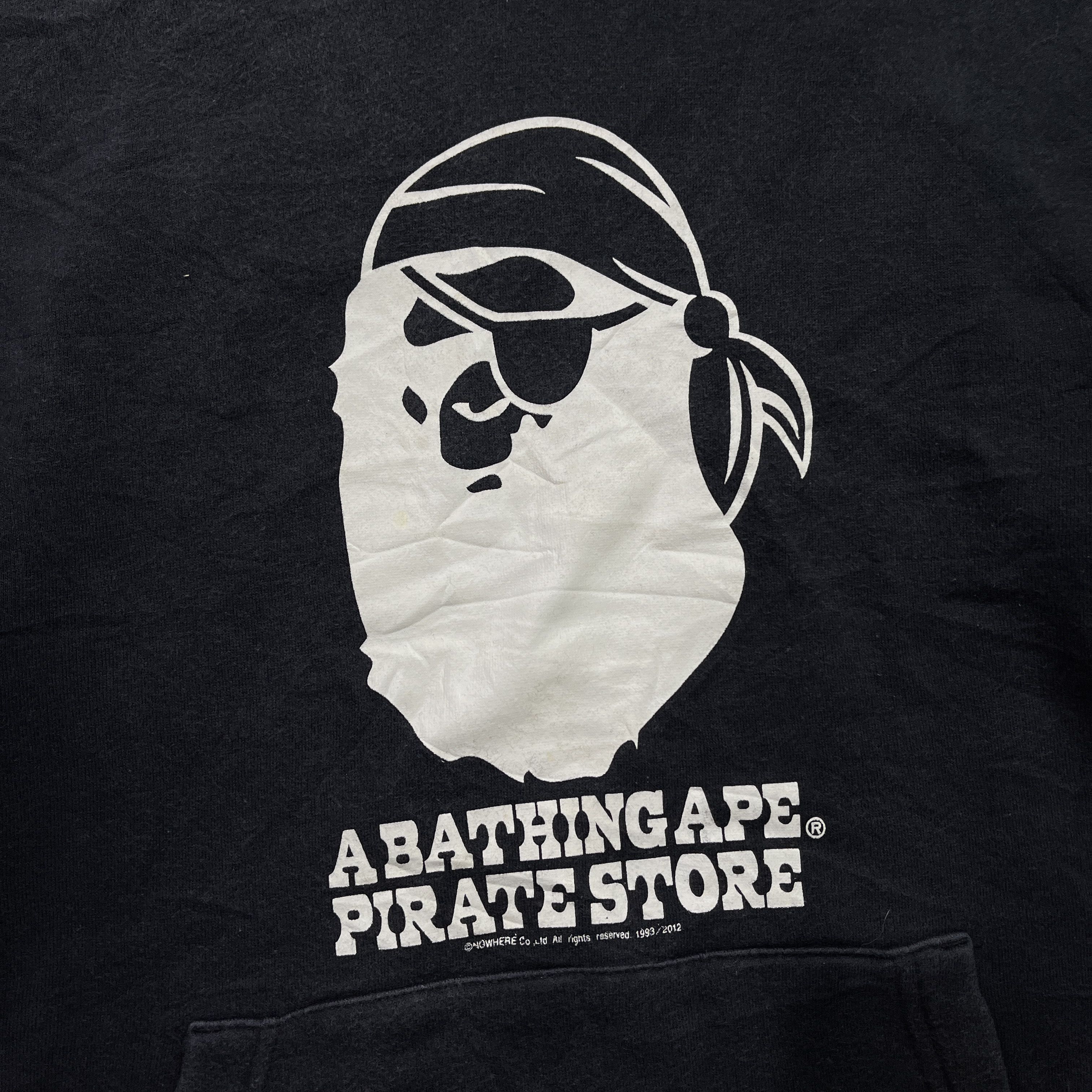 Bape Bape pirates pullover hoodie Size US M / EU 48-50 / 2 - 5 Thumbnail